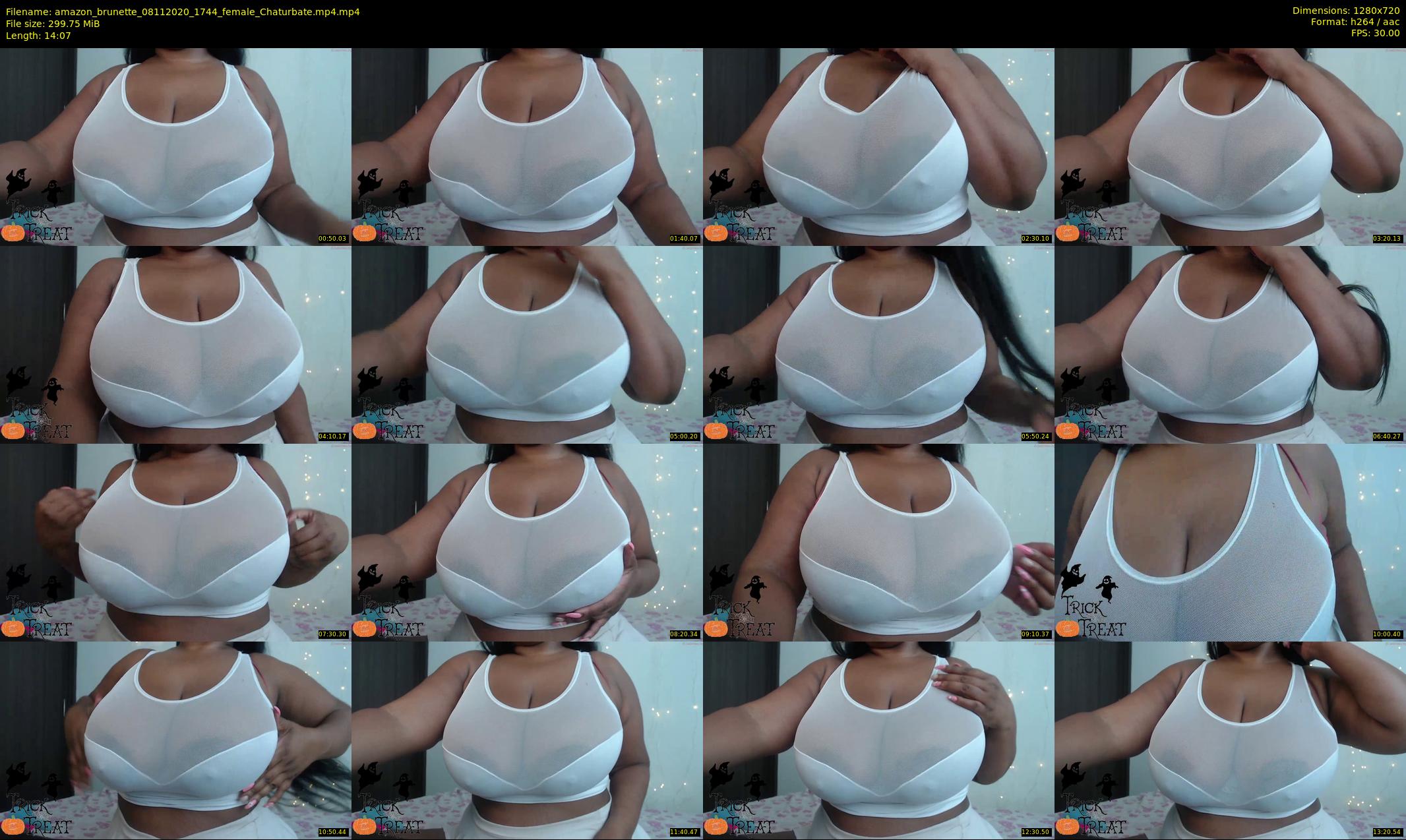 amazon_brunette — 15 minute Chaturbate female cam show recording, 720p, Nov 8, 2020