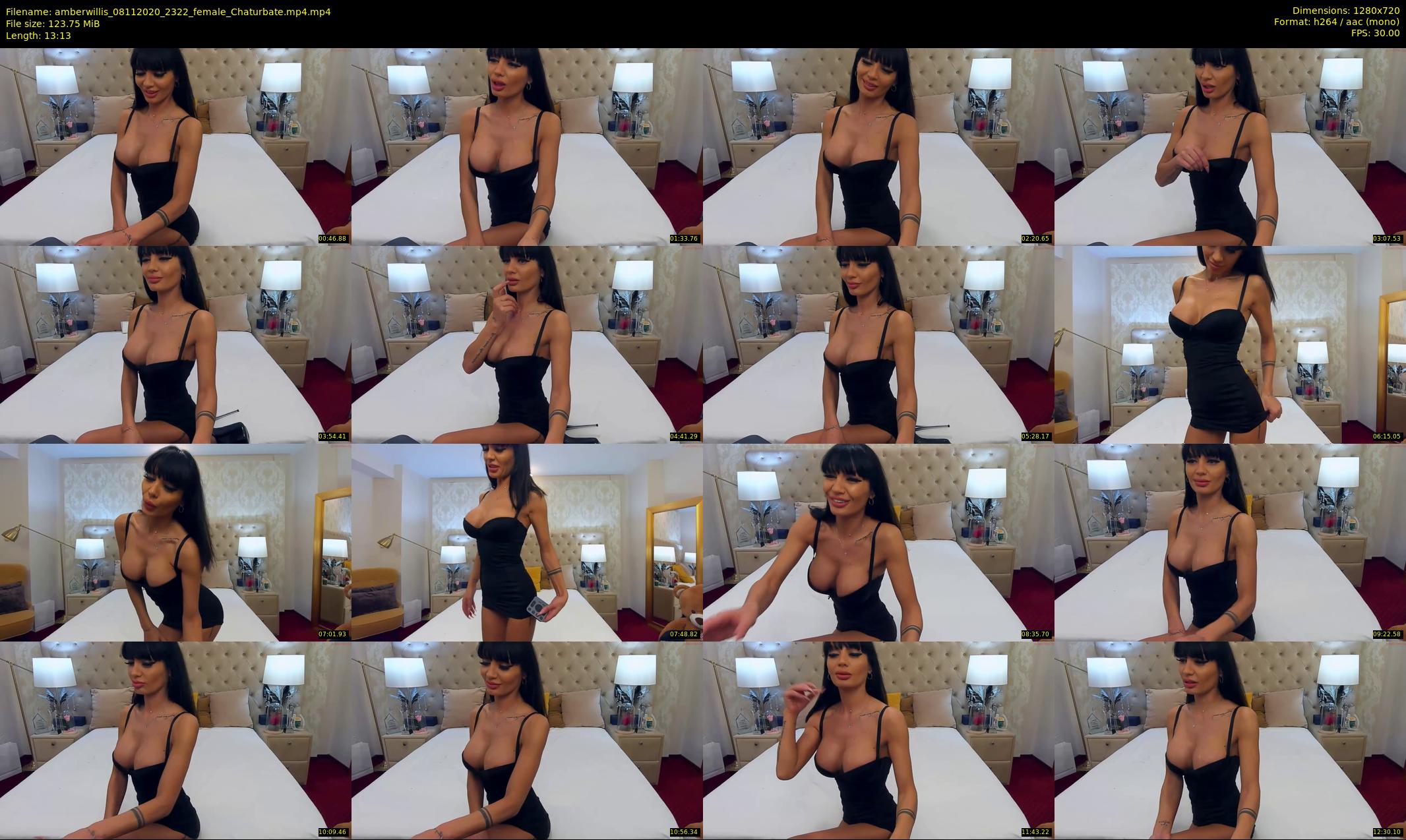 amberwillis — 14 minute Chaturbate female cam show recording, 720p, Nov 8, 2020