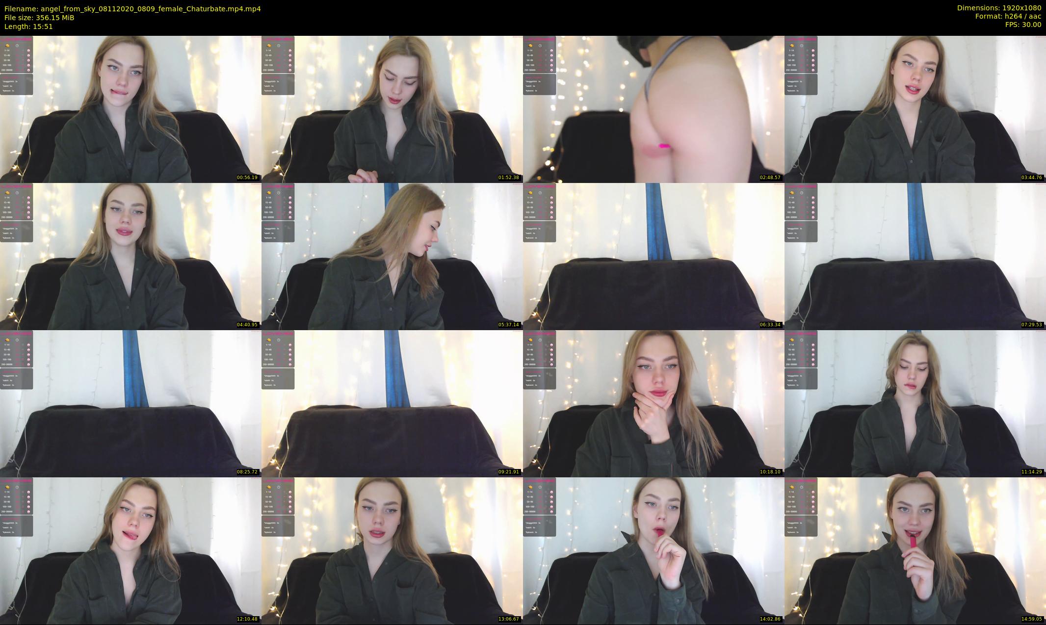 angel_from_sky — 16 minute Chaturbate female cam show recording, 1080p, Nov 8, 2020