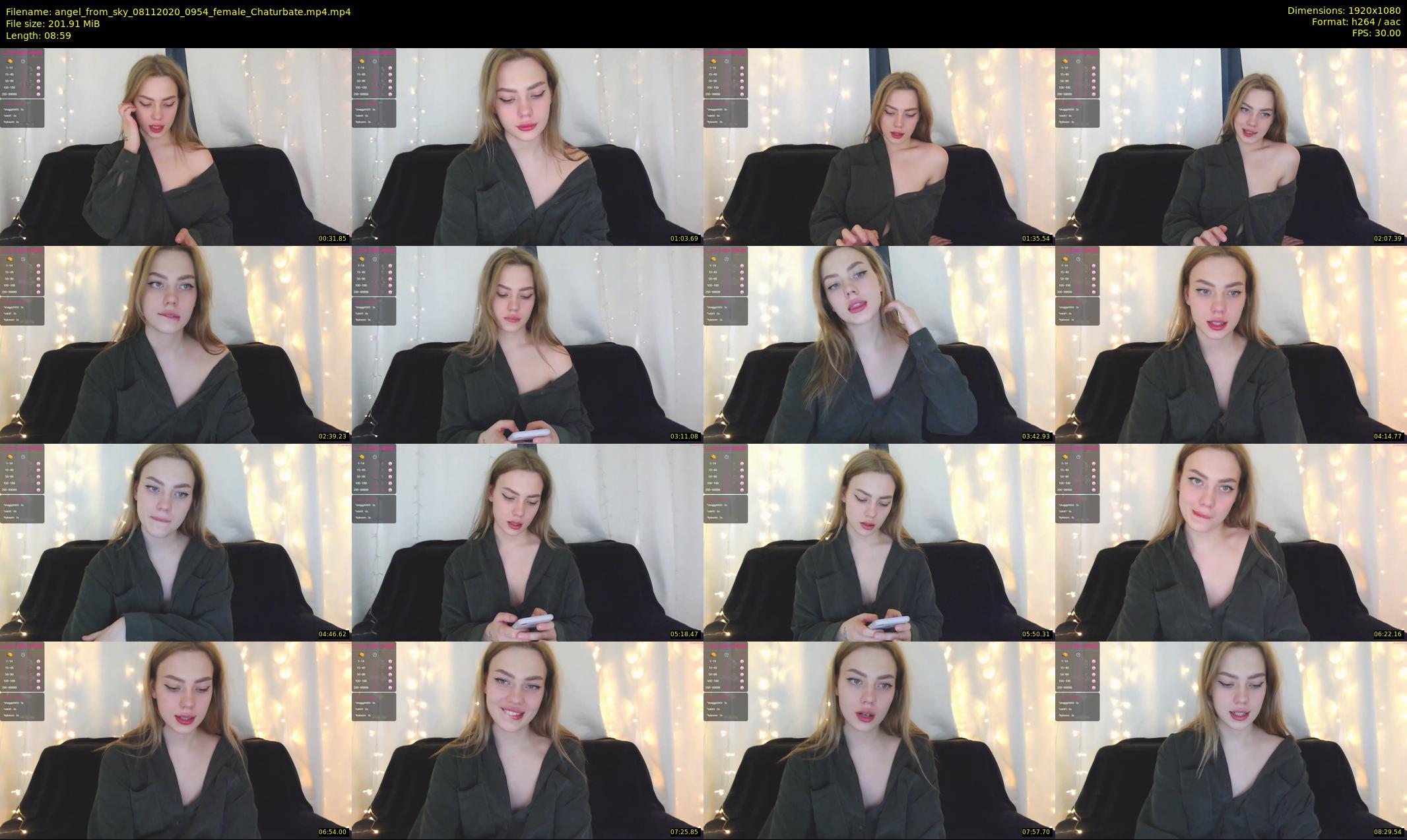 angel_from_sky — 9 minute Chaturbate female cam show recording, 1080p, Nov 8, 2020