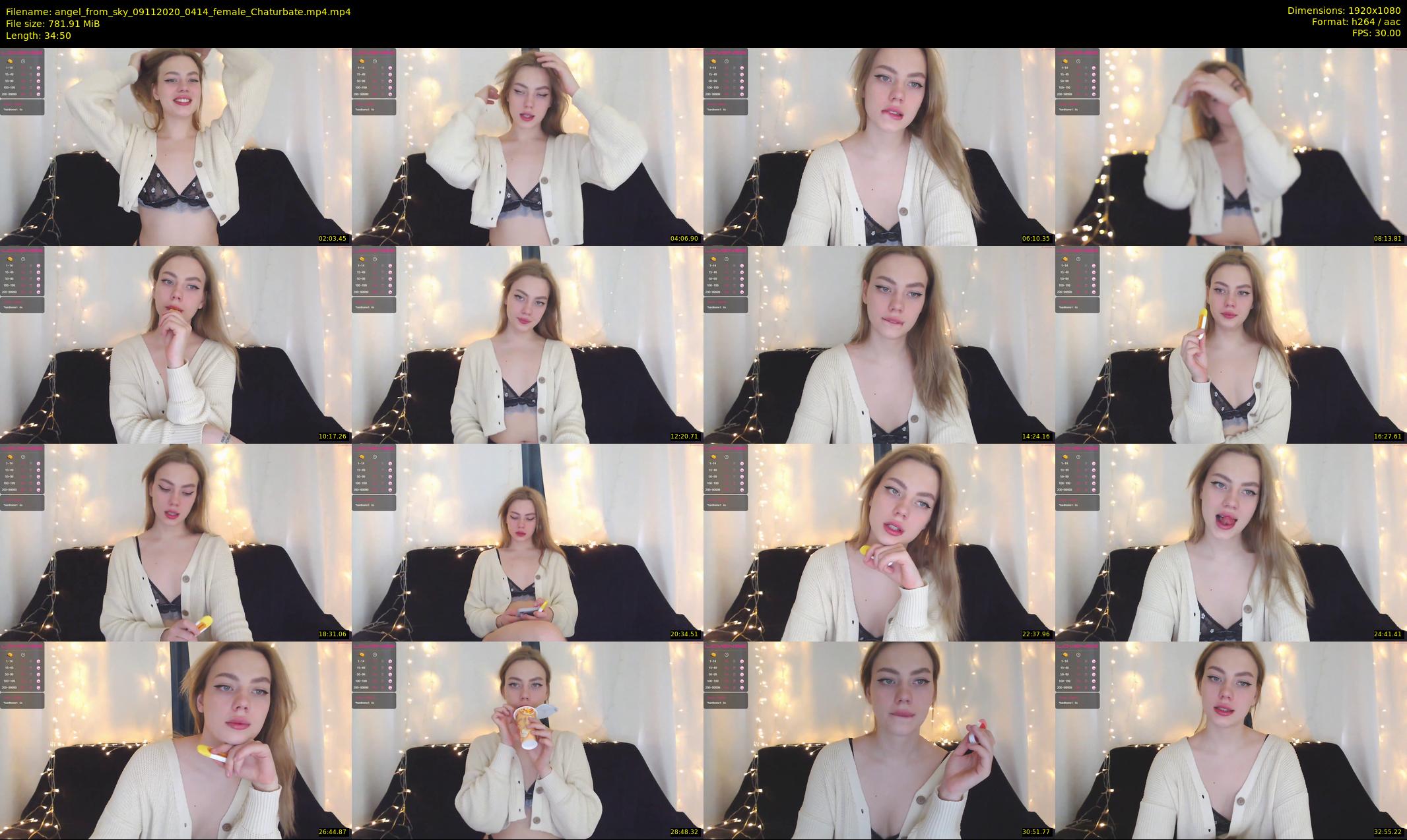 angel_from_sky — 35 minute Chaturbate female cam show recording, 1080p, Nov 9, 2020
