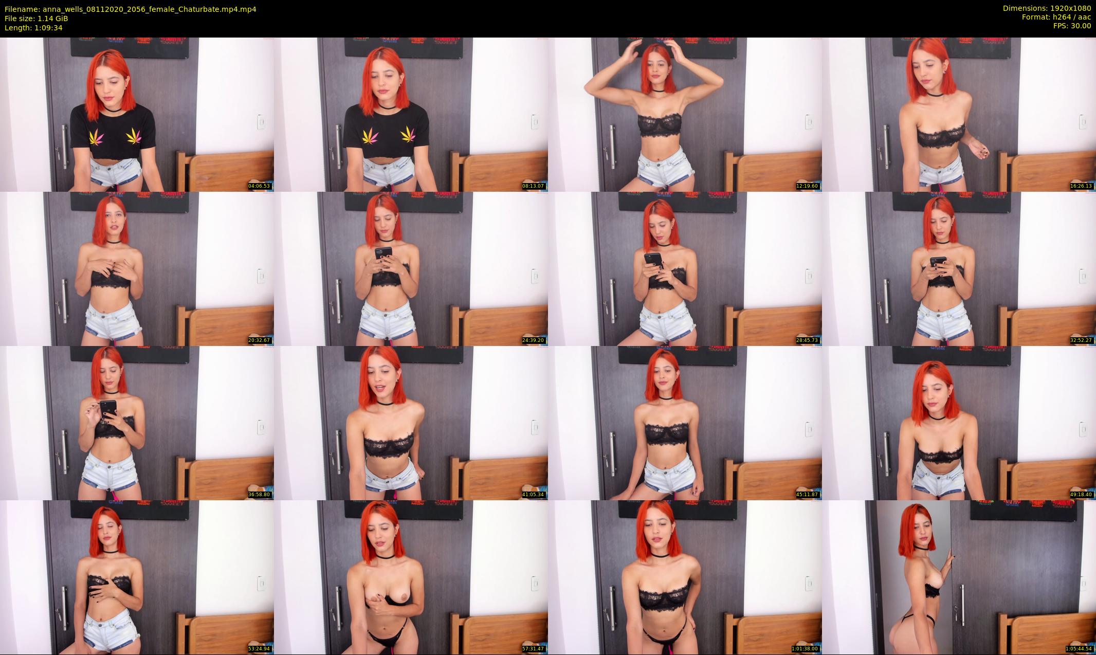 anna_wells — 70 minute Chaturbate female cam show recording, 1080p, Nov 8, 2020