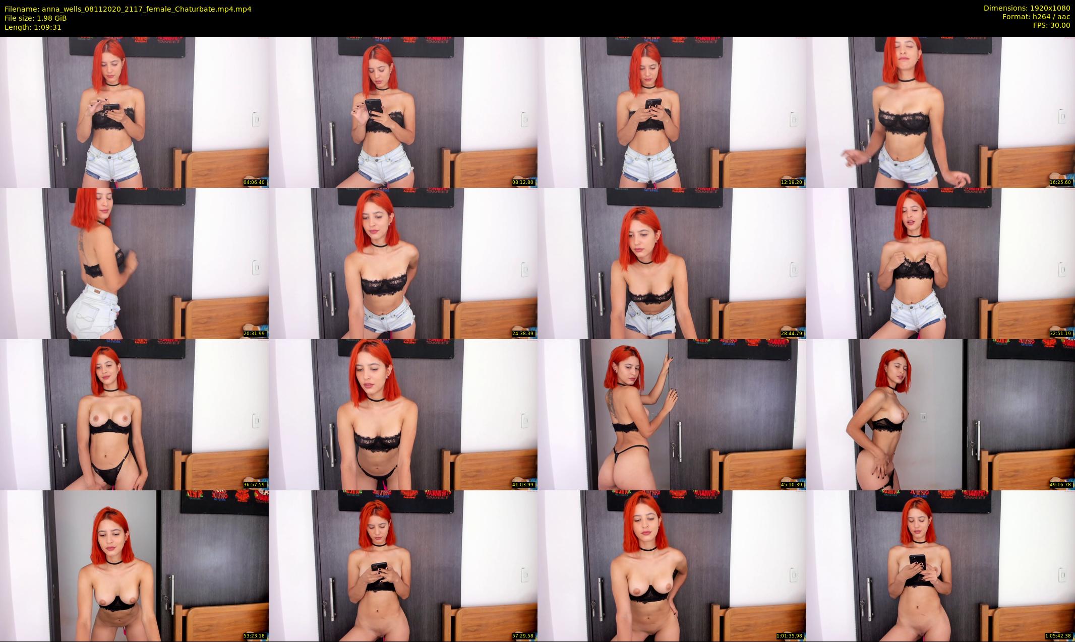 anna_wells — 70 minute Chaturbate female cam show recording, 1080p, Nov 8, 2020