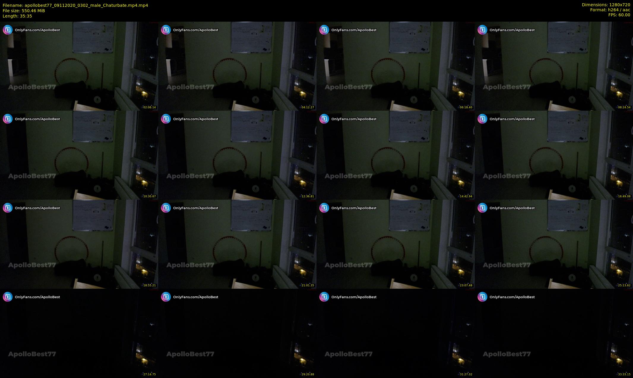 apollobest77 — 36 minute Chaturbate male cam show recording, 720p, Nov 9, 2020