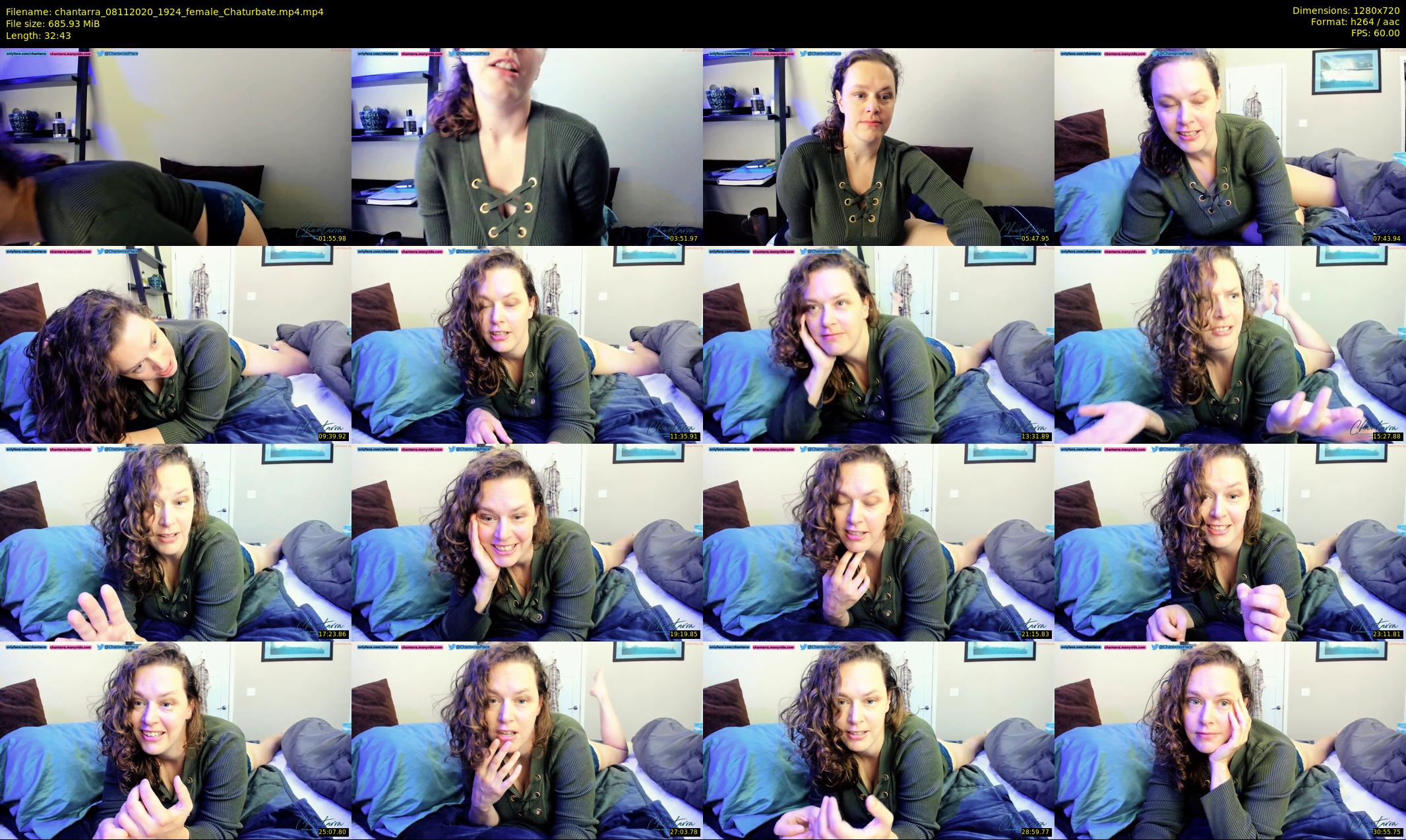 chantarra — 33 minute Chaturbate female cam show recording, 720p, Nov 8, 2020