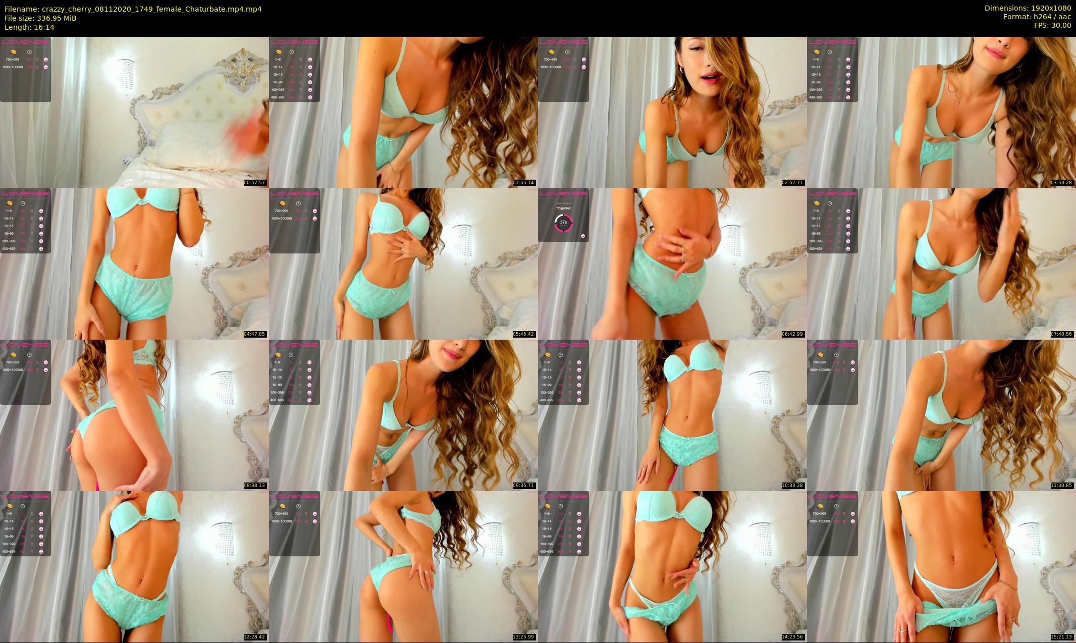 crazzy_cherry — 17 minute Chaturbate female cam show recording, 1080p, Nov 8, 2020
