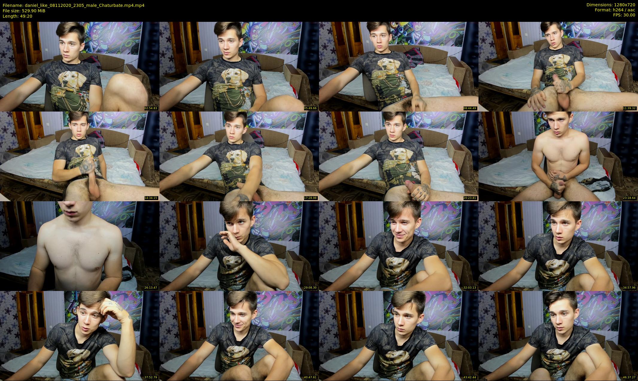 daniel_like — 50 minute Chaturbate male cam show recording, 720p, Nov 8, 2020