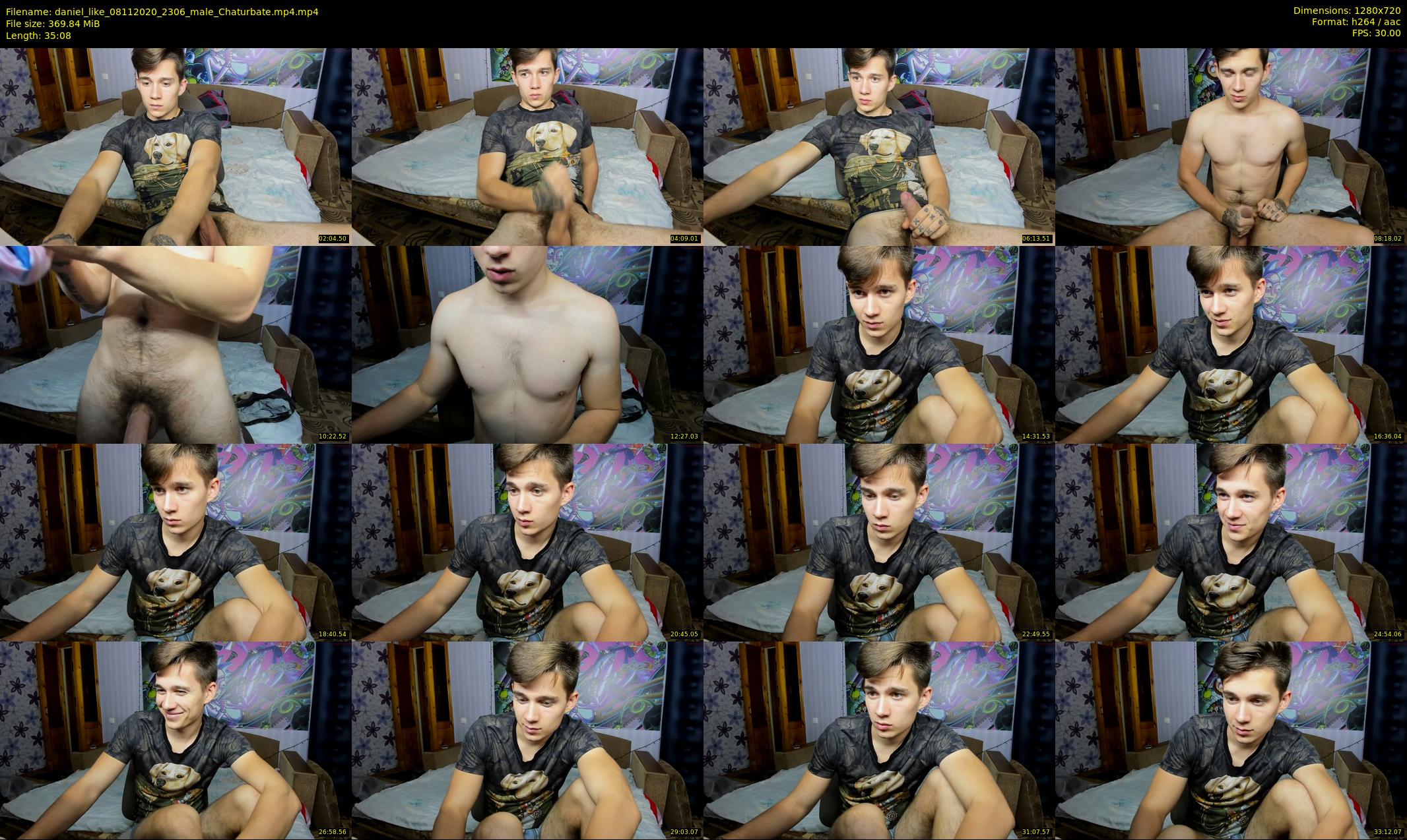 daniel_like — 36 minute Chaturbate male cam show recording, 720p, Nov 8, 2020