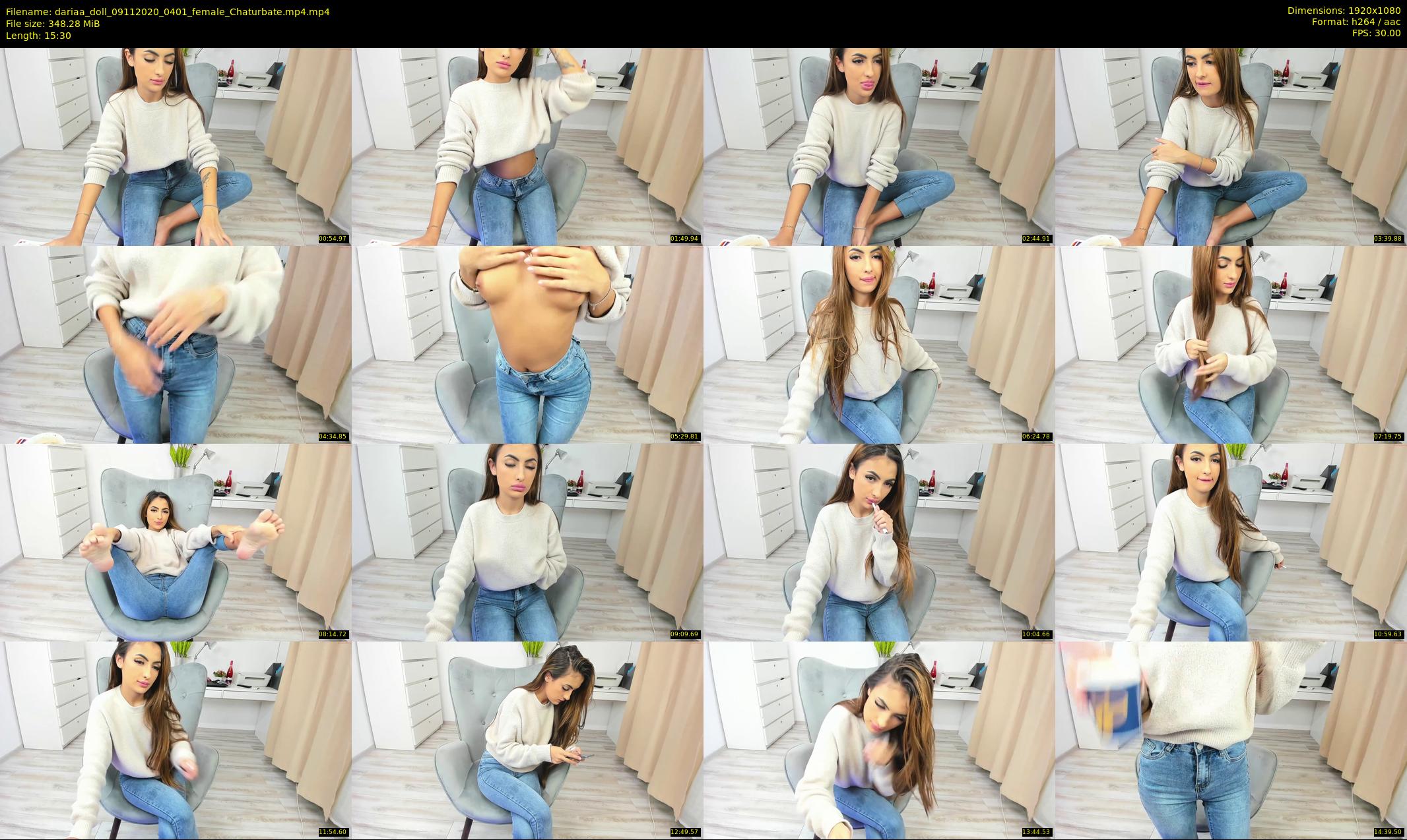 dariaa_doll — 16 minute Chaturbate female cam show recording, 1080p, Nov 9, 2020
