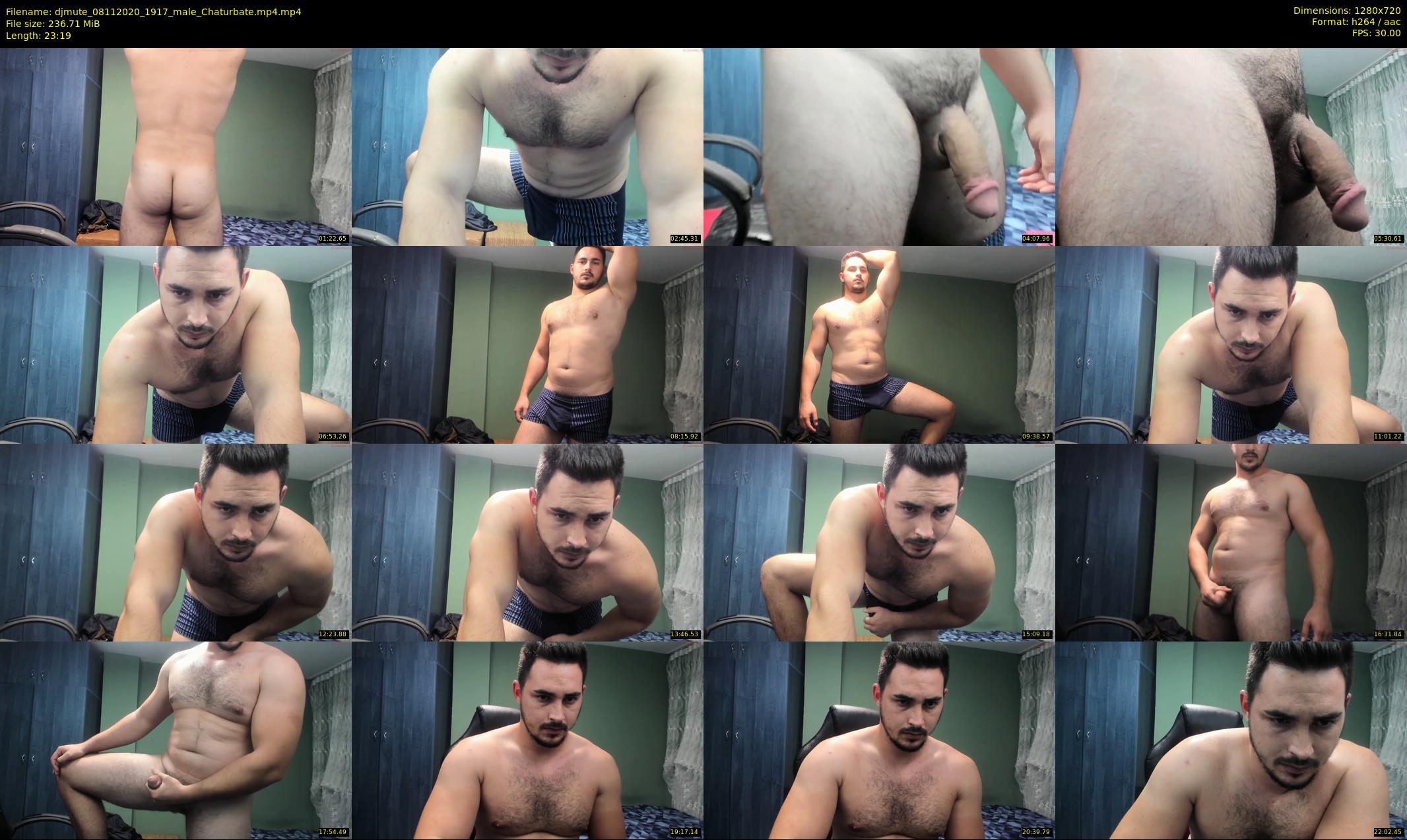 djmute — 24 minute Chaturbate male cam show recording, 720p, Nov 8, 2020