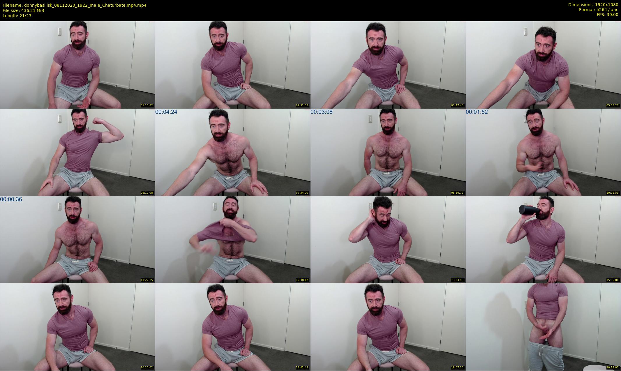 donnybasilisk — 22 minute Chaturbate male cam show recording, 1080p, Nov 8, 2020