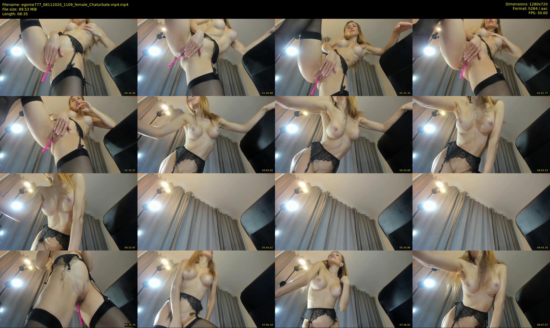 egome777 — 9 minute Chaturbate female cam show recording, 720p, Nov 8, 2020