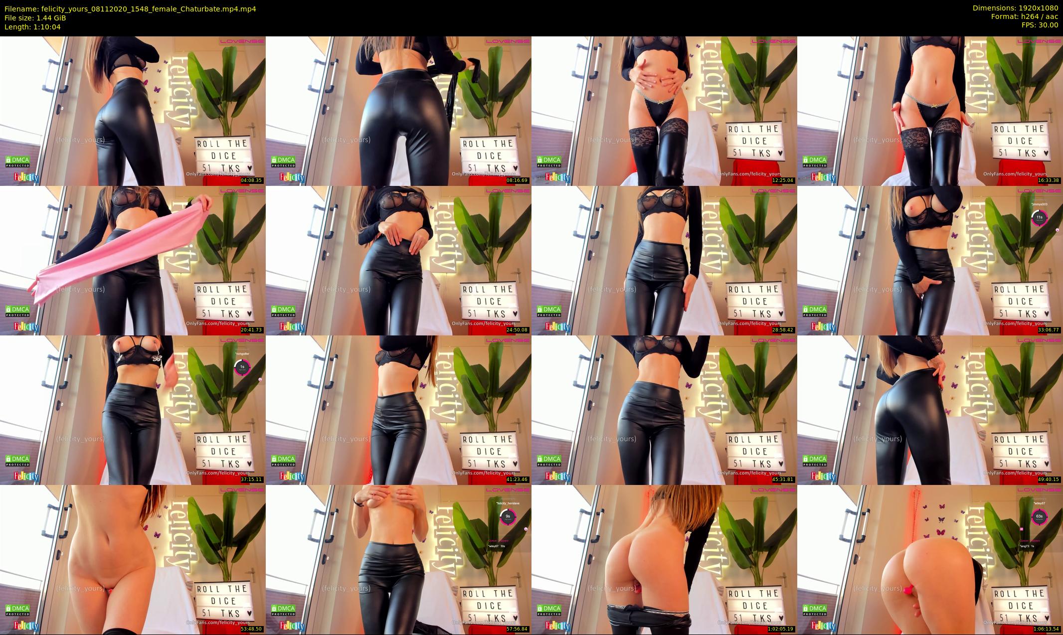 felicity_yours — 71 minute Chaturbate female cam show recording, 1080p, Nov 8, 2020