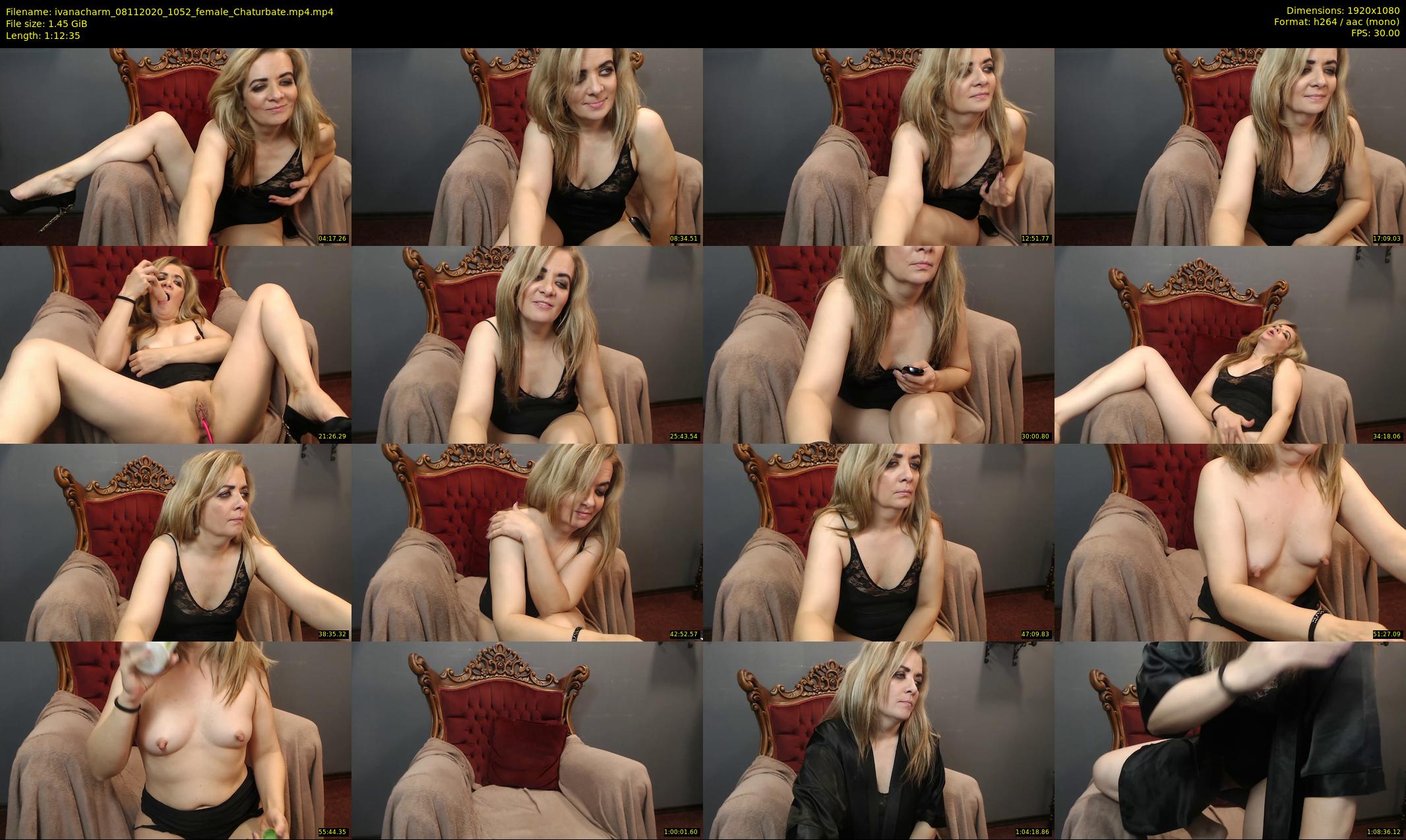ivanacharm — 73 minute Chaturbate female cam show recording, 1080p, Nov 8, 2020