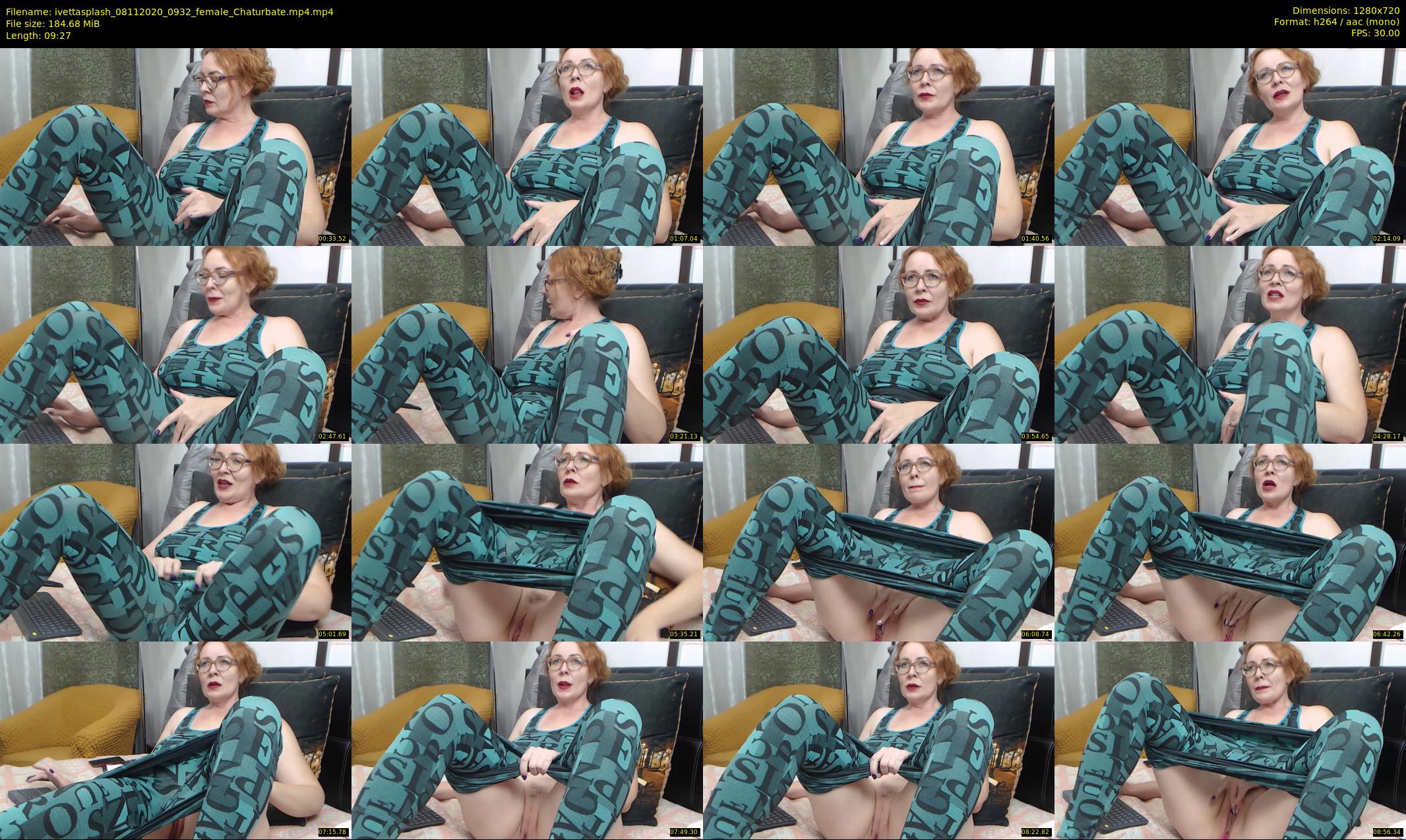ivettasplash — 10 minute Chaturbate female cam show recording, 720p, Nov 8, 2020