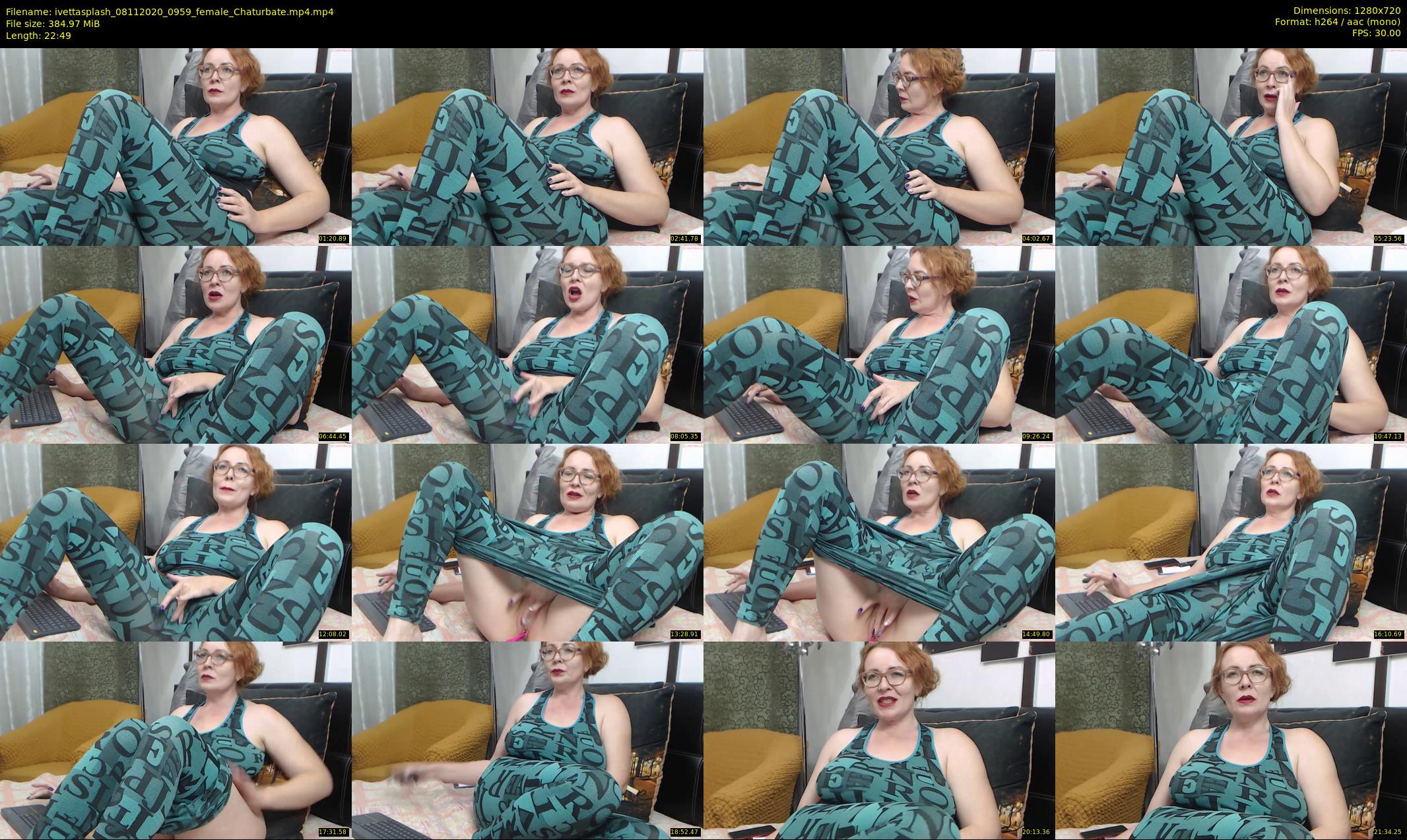 ivettasplash — 23 minute Chaturbate female cam show recording, 720p, Nov 8, 2020