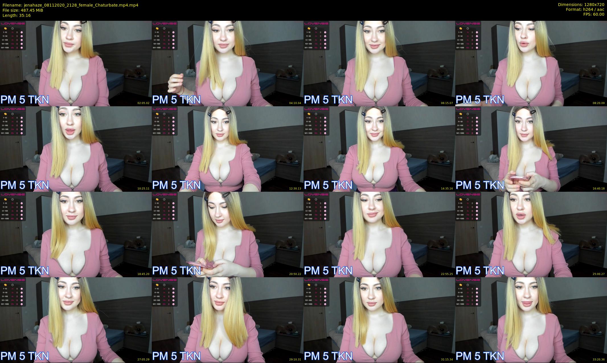 jenahaze — 36 minute Chaturbate female cam show recording, 720p, Nov 8, 2020