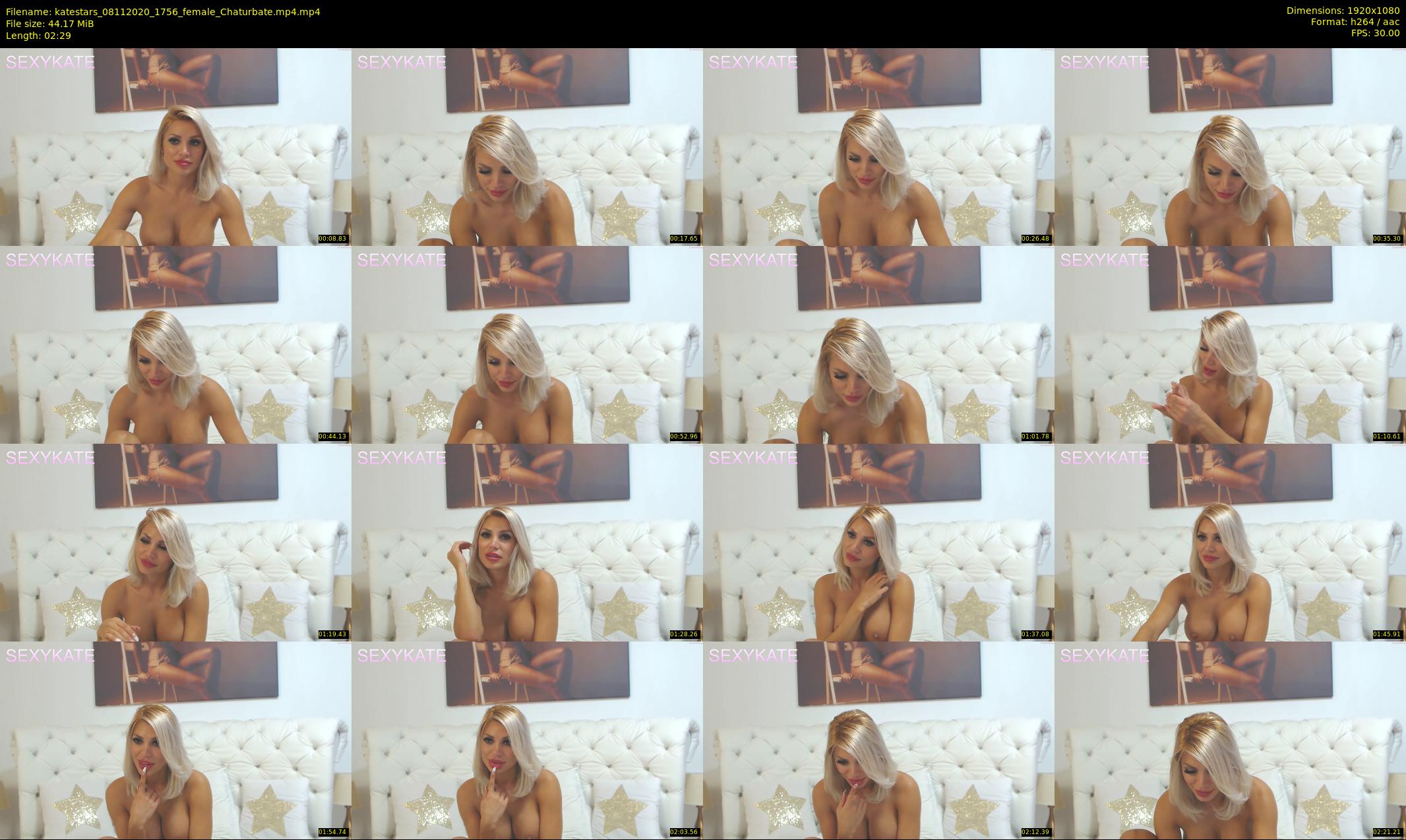 katestars — 3 minute Chaturbate female cam show recording, 1080p, Nov 8, 2020