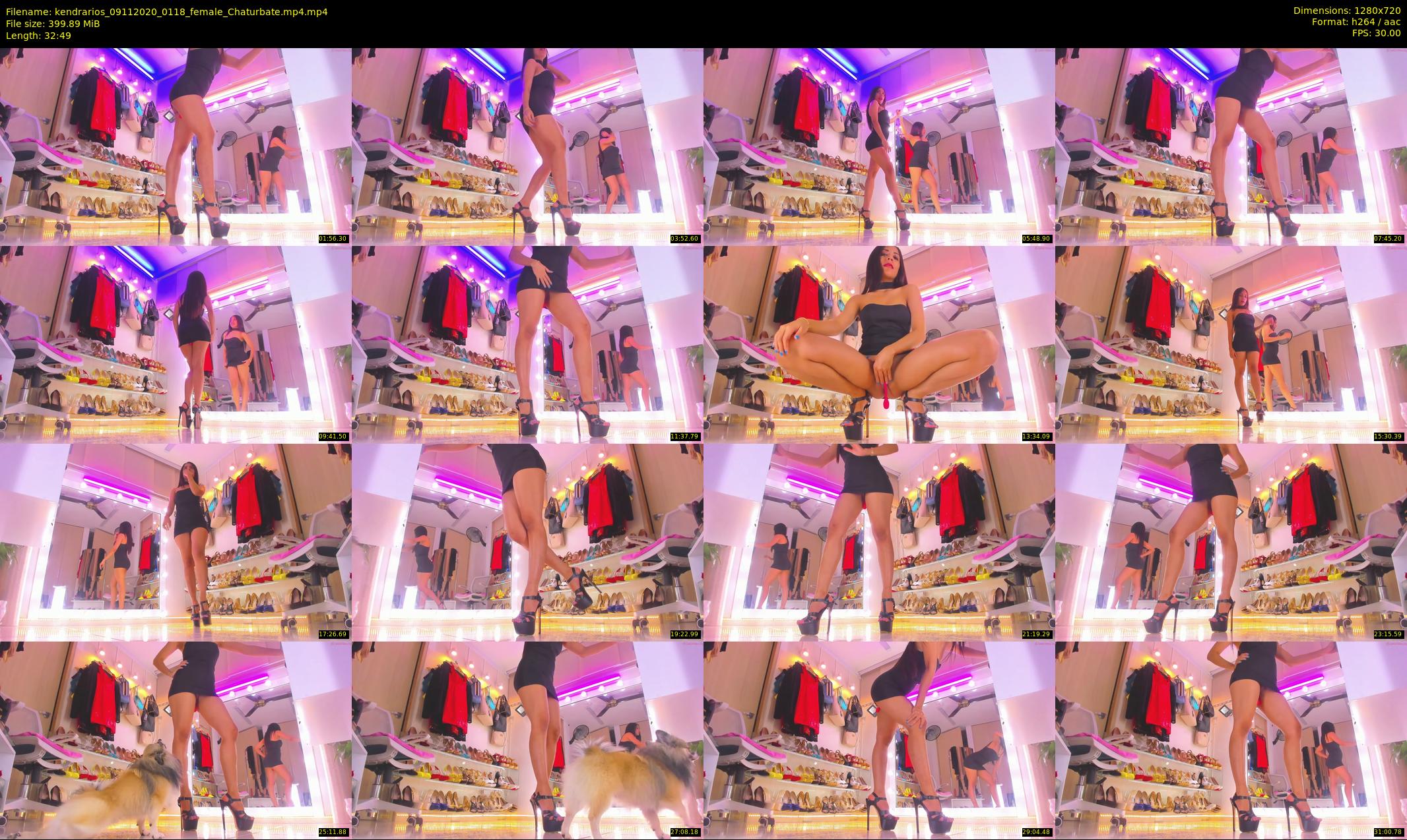 kendrarios — 33 minute Chaturbate female cam show recording, 720p, Nov 9, 2020