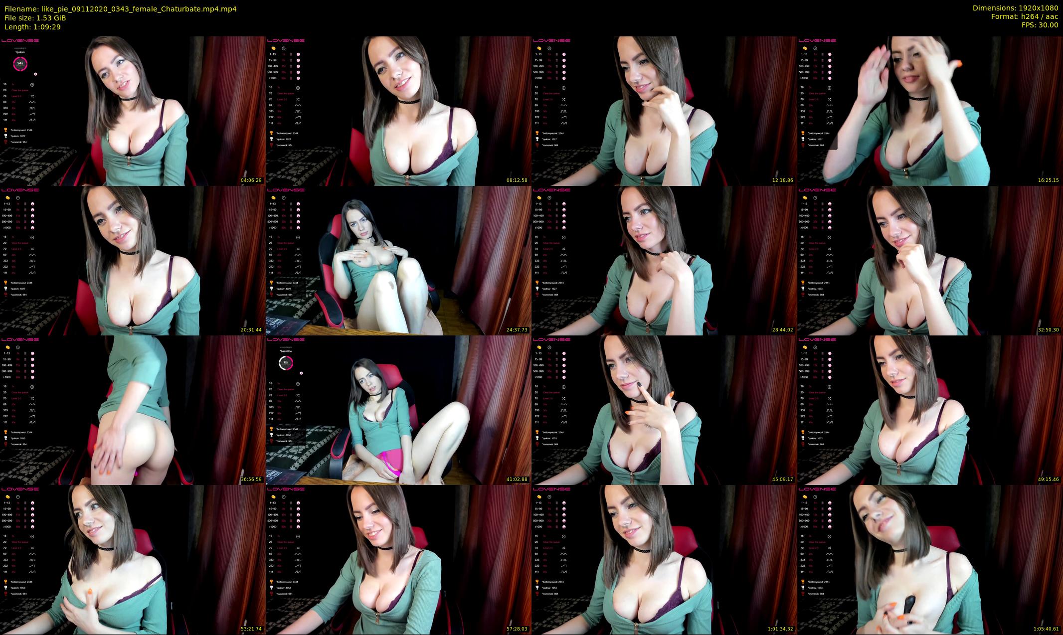 like_pie — 70 minute Chaturbate couple cam show recording, 1080p, Nov 9, 2020