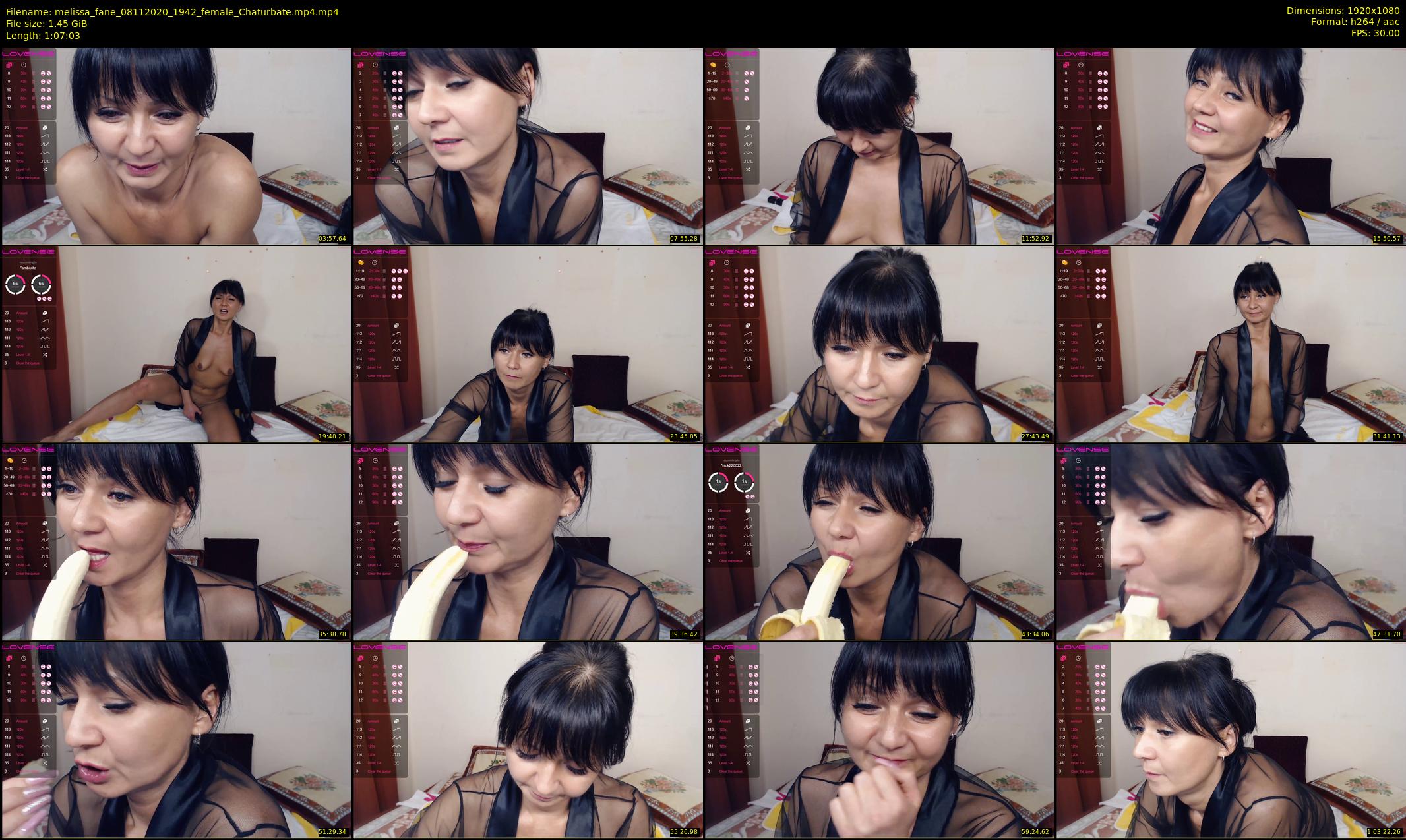 melissa_fane — 68 minute Chaturbate female cam show recording, 1080p, Nov 8, 2020