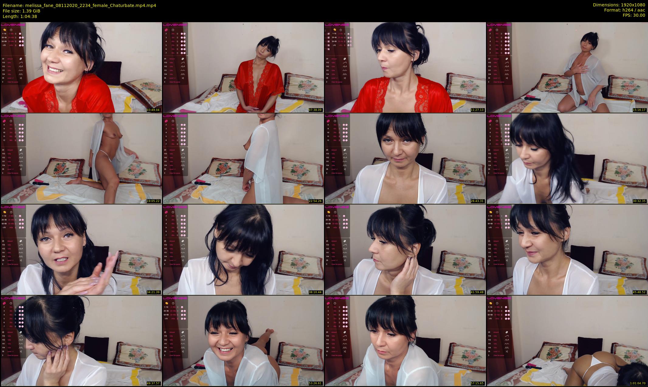 melissa_fane — 65 minute Chaturbate female cam show recording, 1080p, Nov 8, 2020