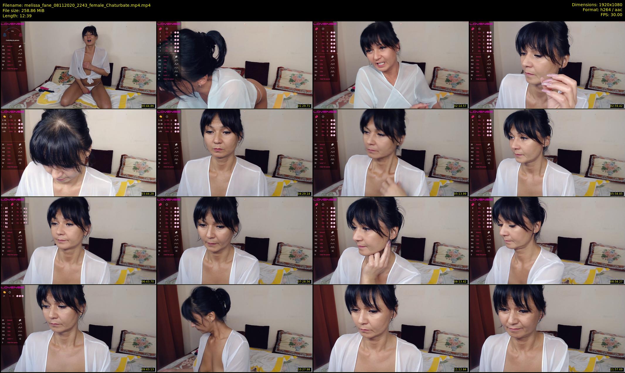 melissa_fane — 13 minute Chaturbate female cam show recording, 1080p, Nov 8, 2020