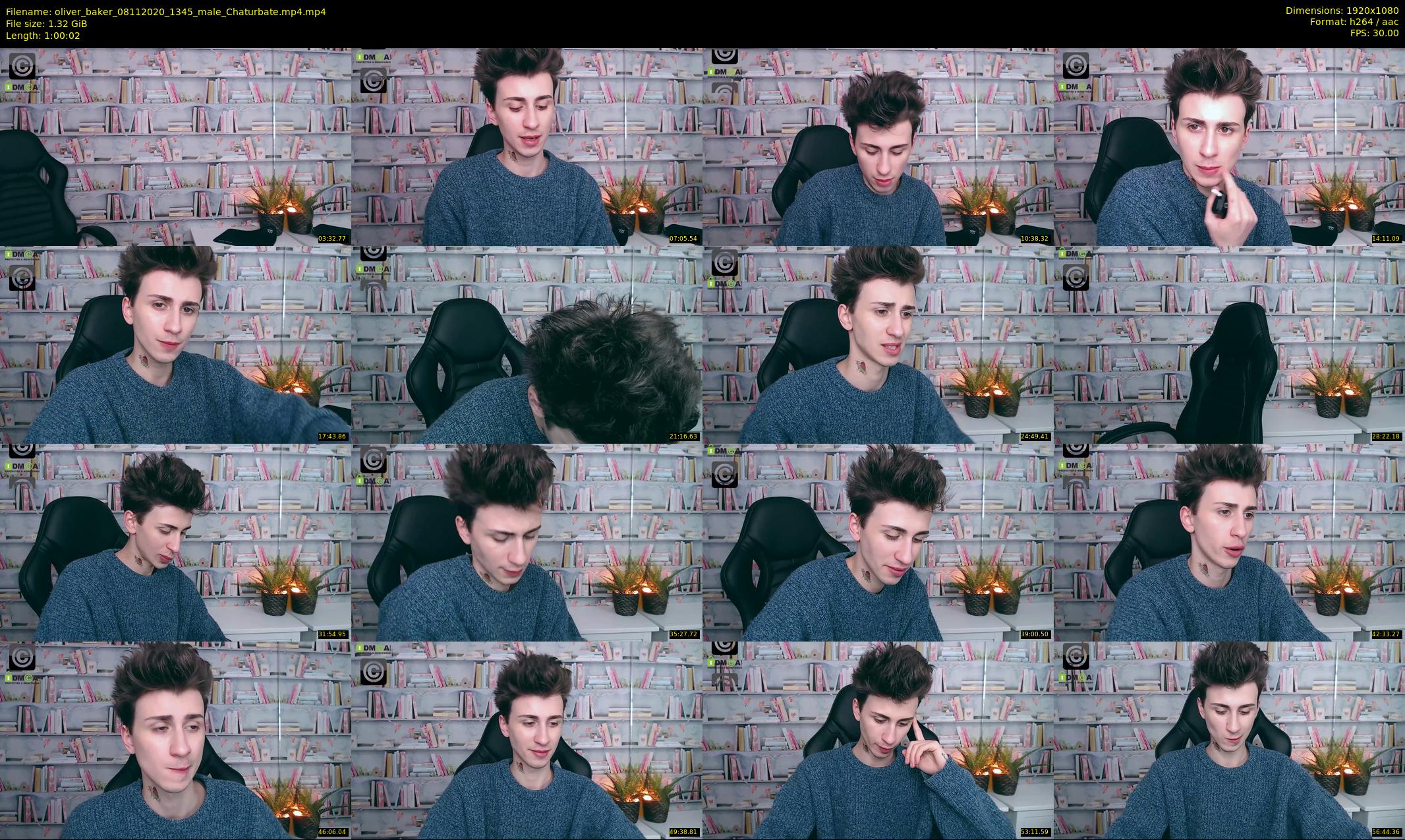 oliver_baker — 61 minute Chaturbate male cam show recording, 1080p, Nov 8, 2020