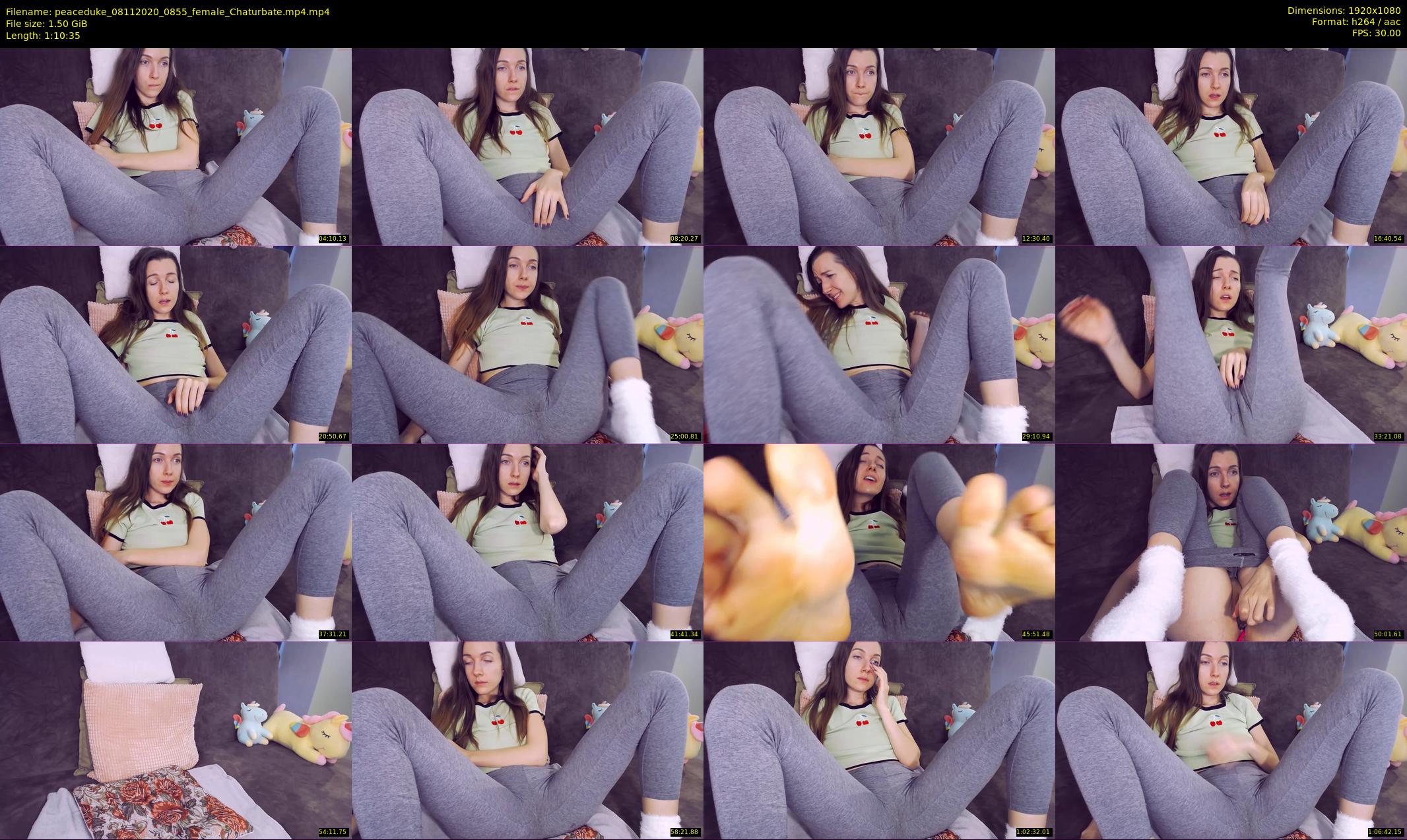 peaceduke — 71 minute Chaturbate female cam show recording, 1080p, Nov 8, 2020