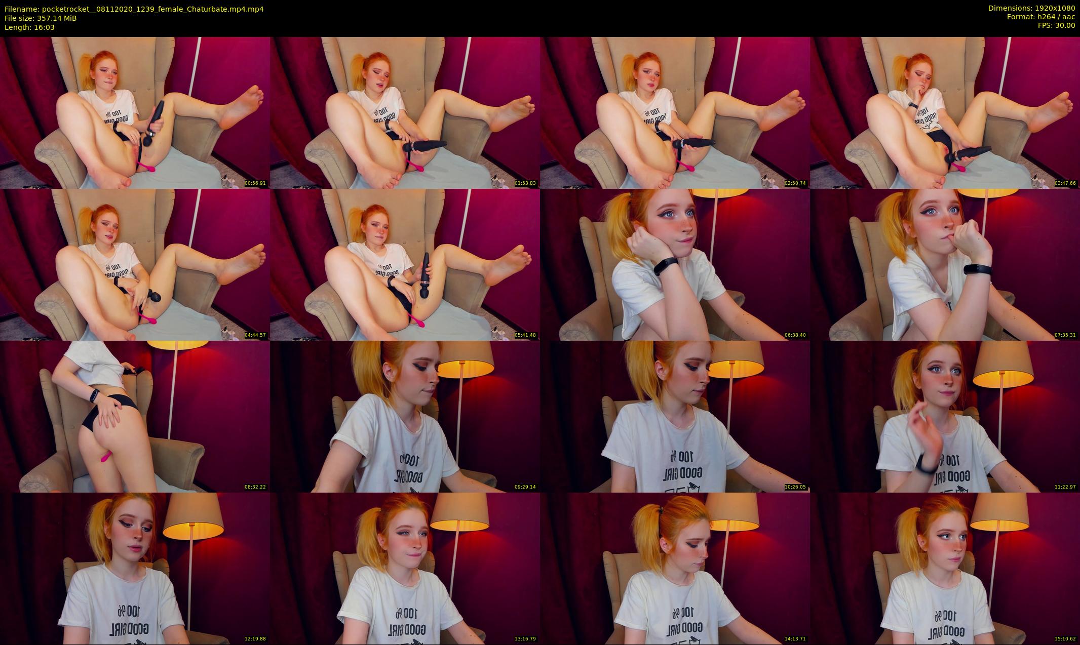 pocketrocket_ — 17 minute Chaturbate female cam show recording, 1080p, Nov 8, 2020