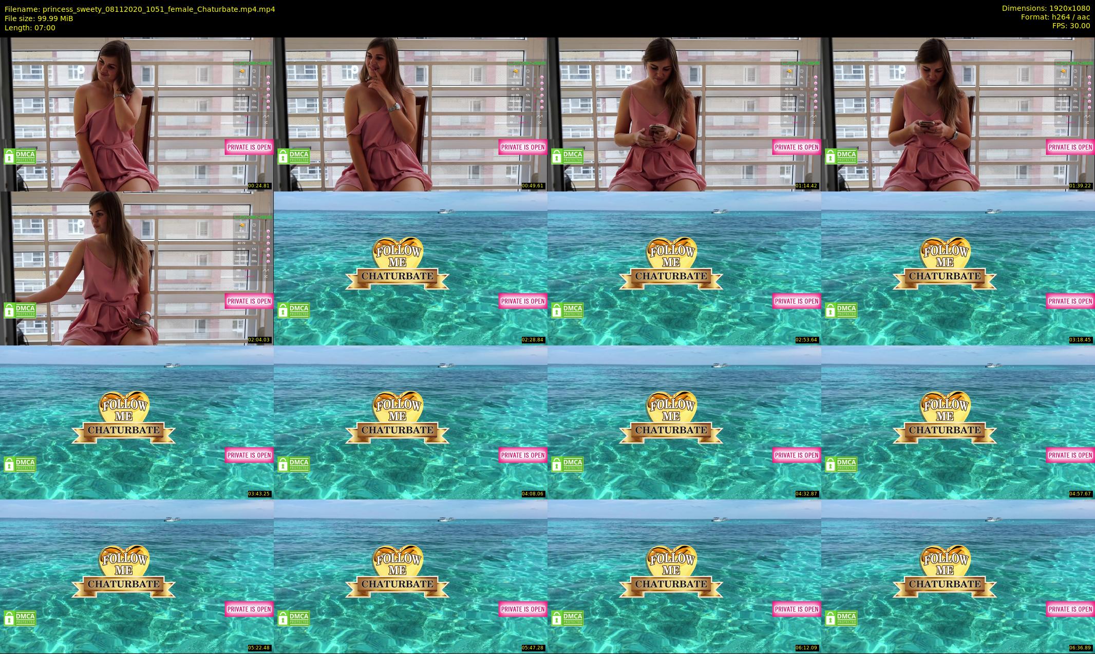 princess_sweety — 7 minute Chaturbate couple cam show recording, 1080p, Nov 8, 2020