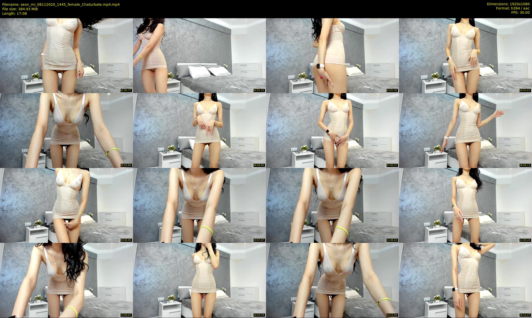seon_mi — 18 minute Chaturbate female cam show recording, 1080p, Nov 8, 2020