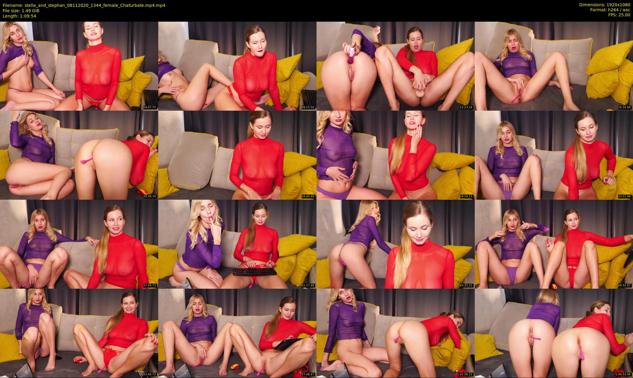 stella_and_stephan — 70 minute Chaturbate couple cam show recording, 1080p, Nov 8, 2020