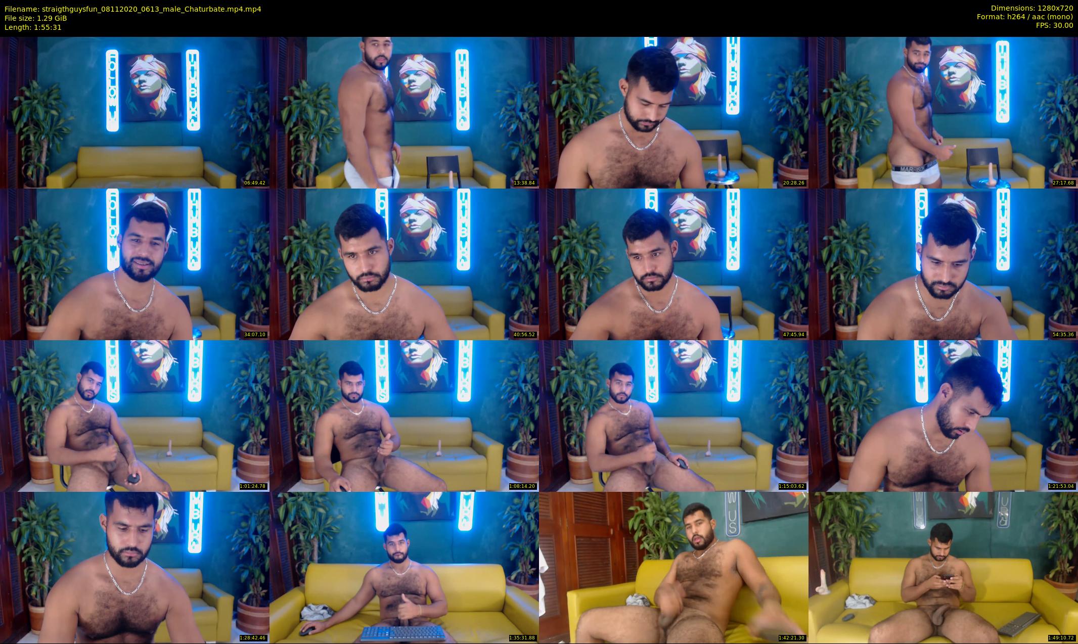 straigthguysfun — 116 minute Chaturbate male cam show recording, 720p, Nov 8, 2020
