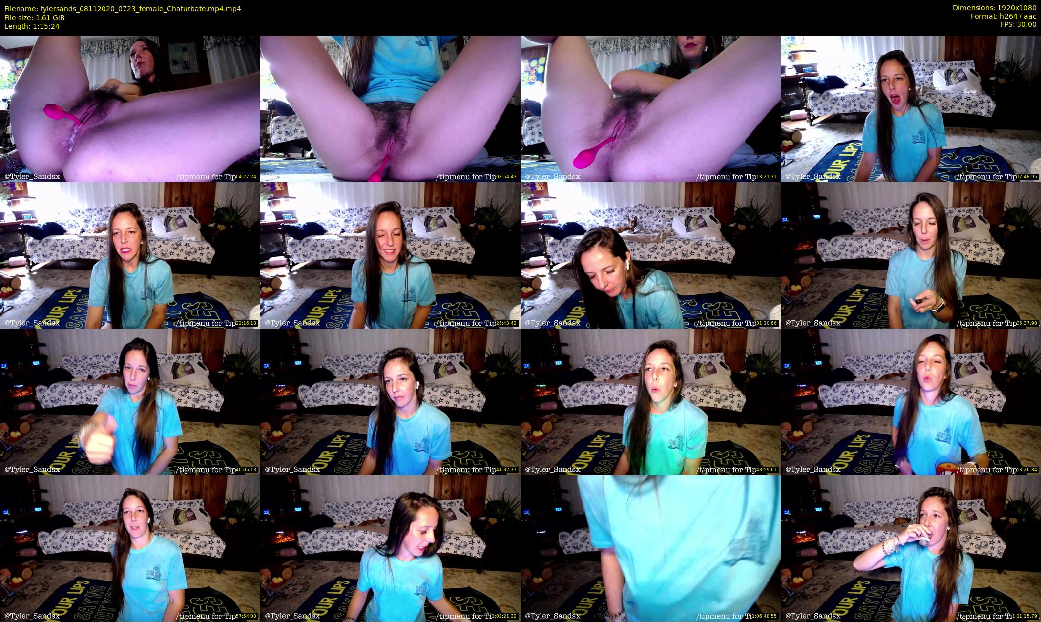 tylersands — 76 minute Chaturbate female cam show recording, 1080p, Nov 8, 2020