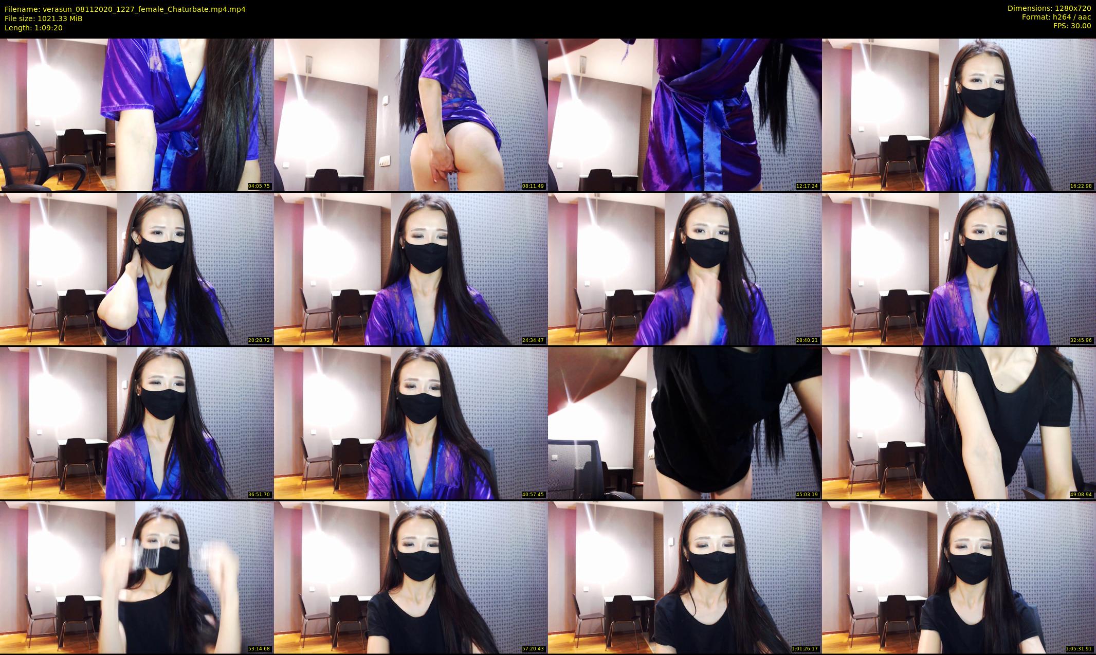 verasun — 70 minute Chaturbate female cam show recording, 720p, Nov 8, 2020
