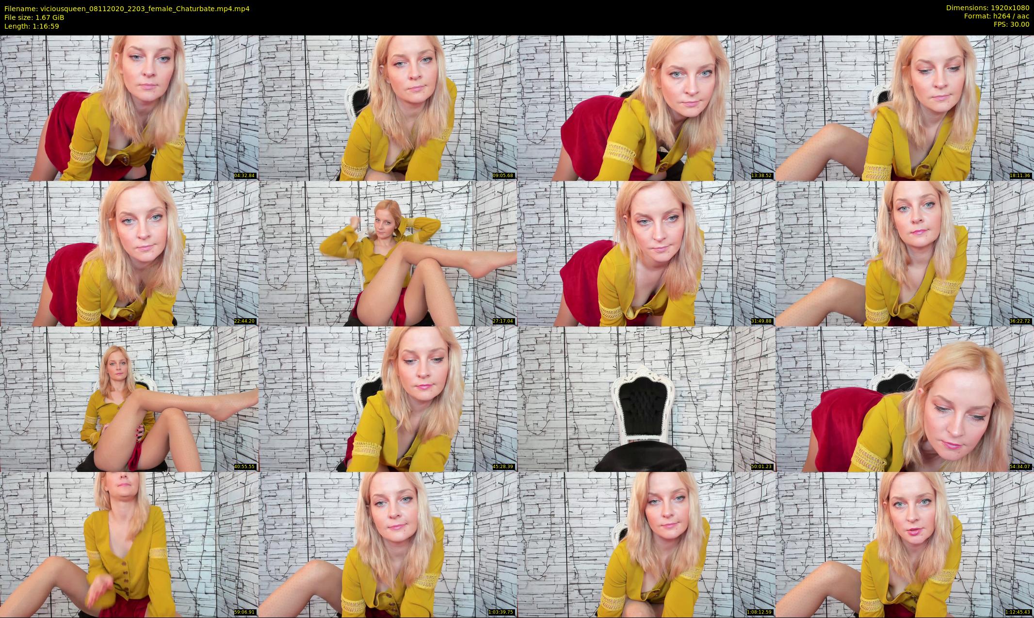 viciousqueen — 77 minute Chaturbate female cam show recording, 1080p, Nov 8, 2020