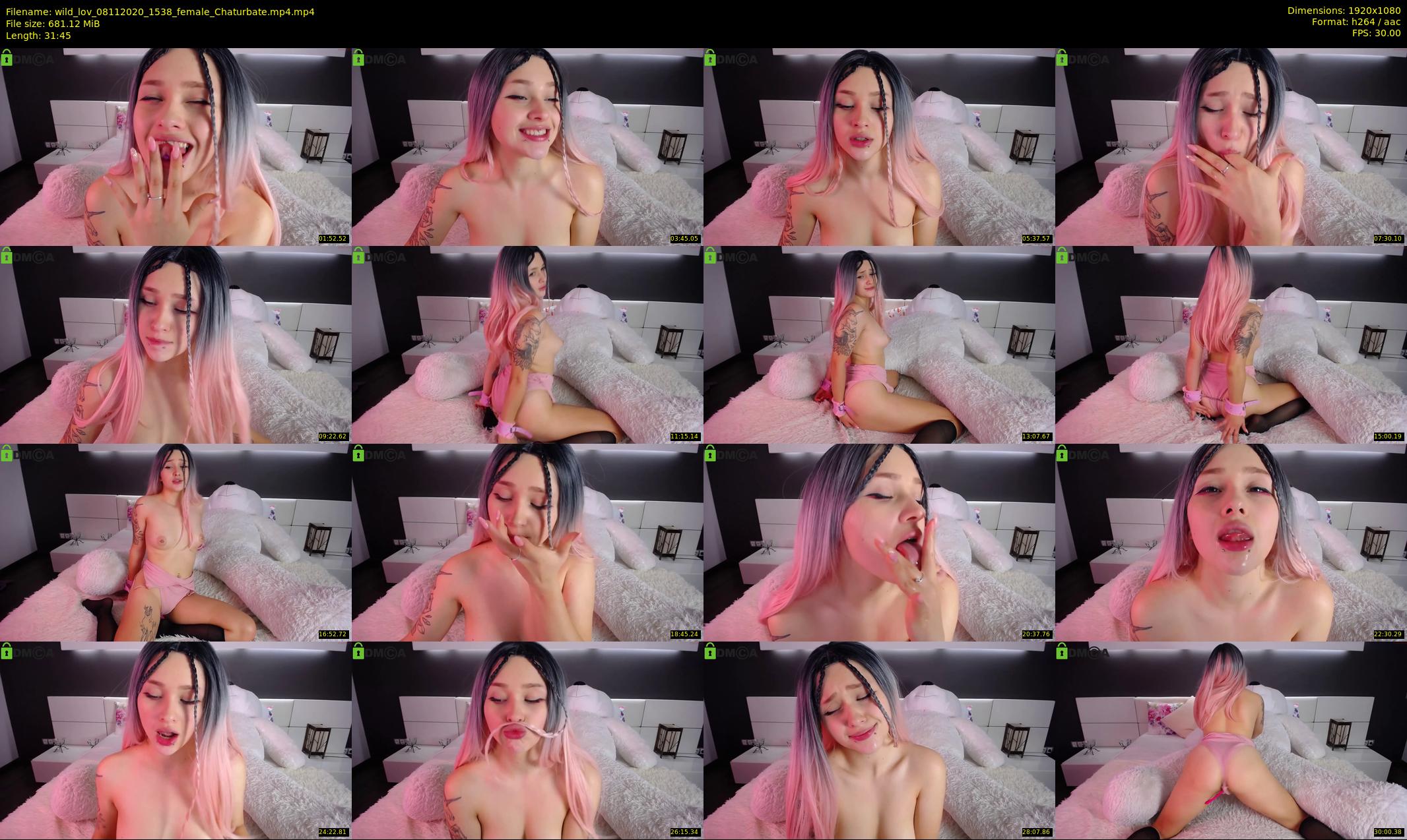 wild_lov — 32 minute Chaturbate female cam show recording, 1080p, Nov 8, 2020