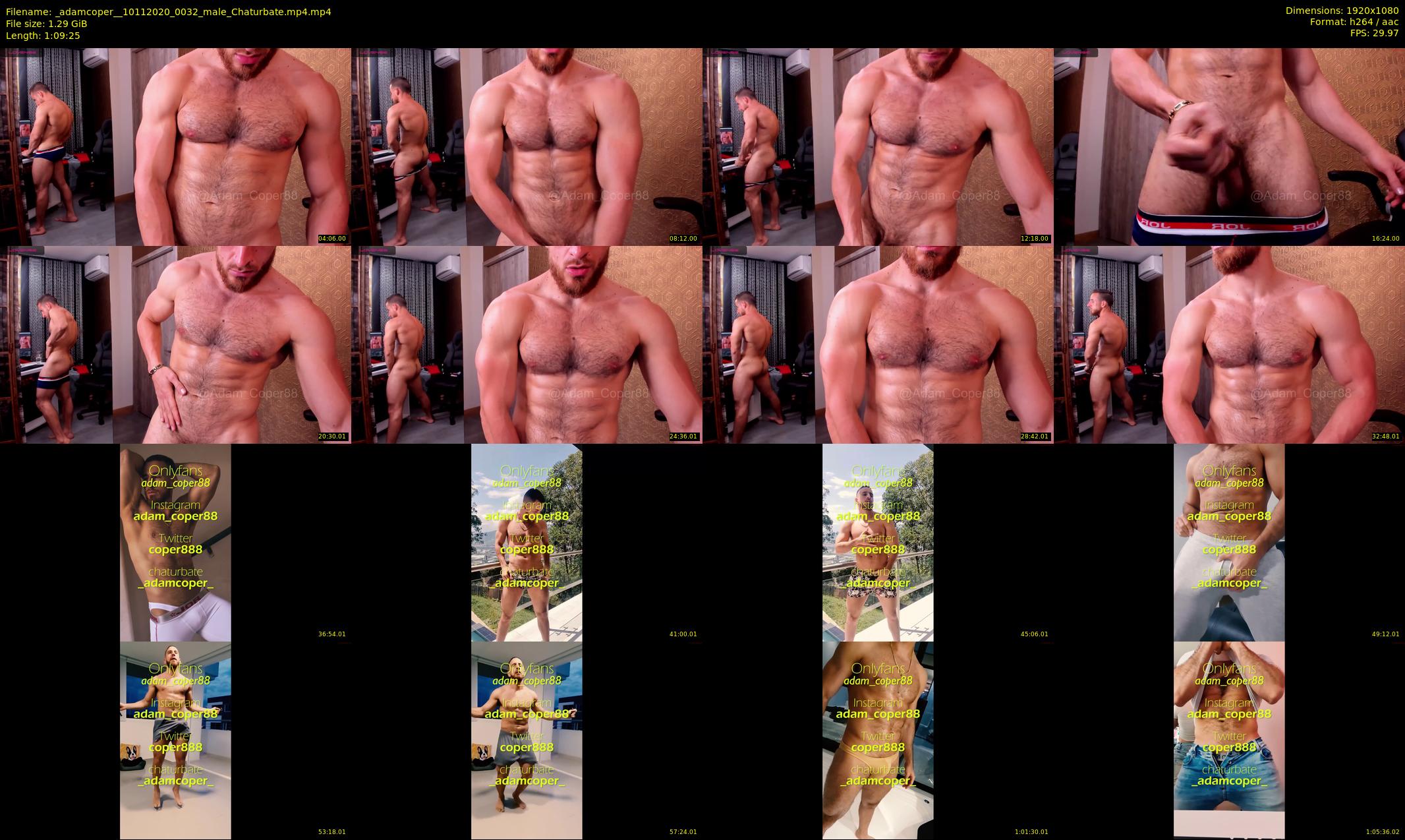_adamcoper_ — 70 minute Chaturbate male cam show recording, 1080p, Nov 10, 2020