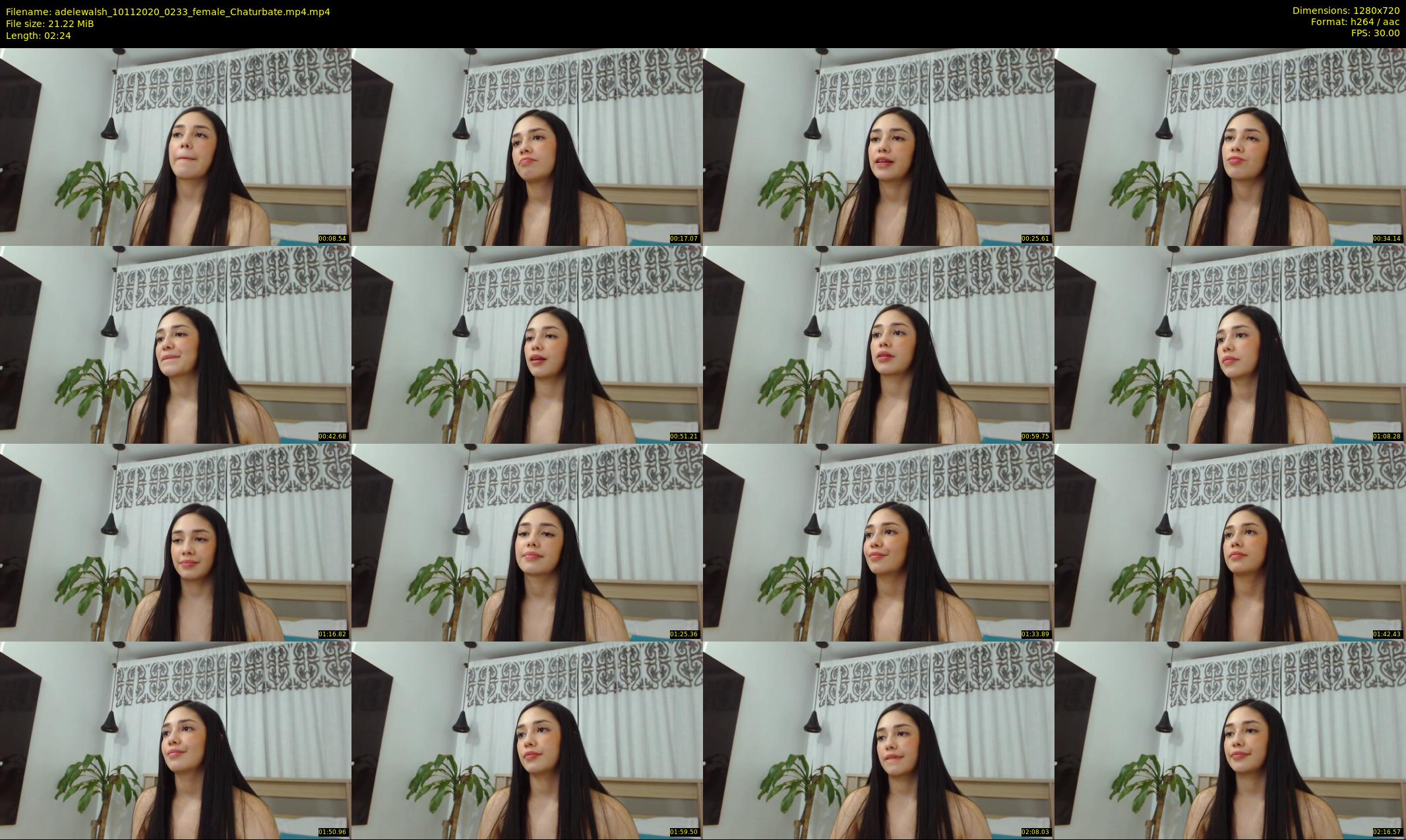 adelewalsh — 3 minute Chaturbate female cam show recording, 720p, Nov 10, 2020