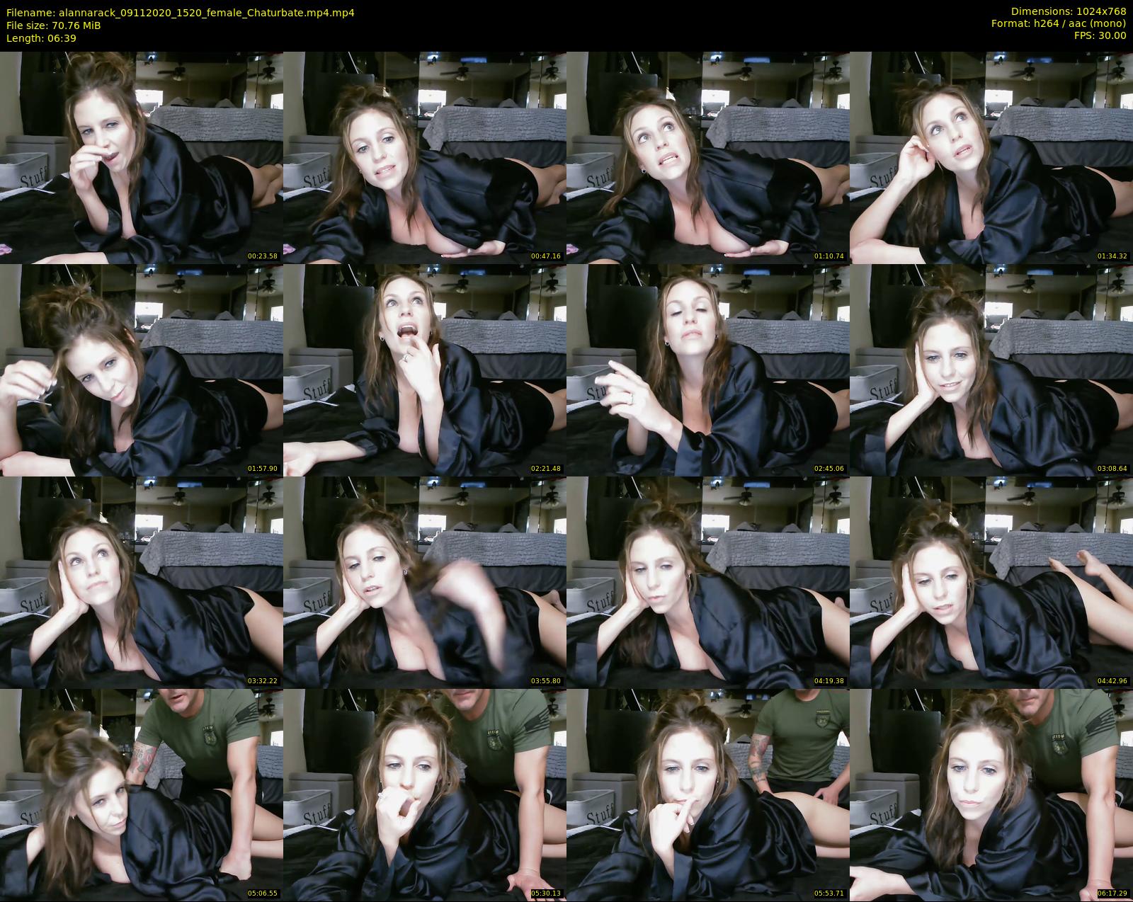 alannarack — 7 minute Chaturbate female cam show recording, 720p, Nov 9, 2020