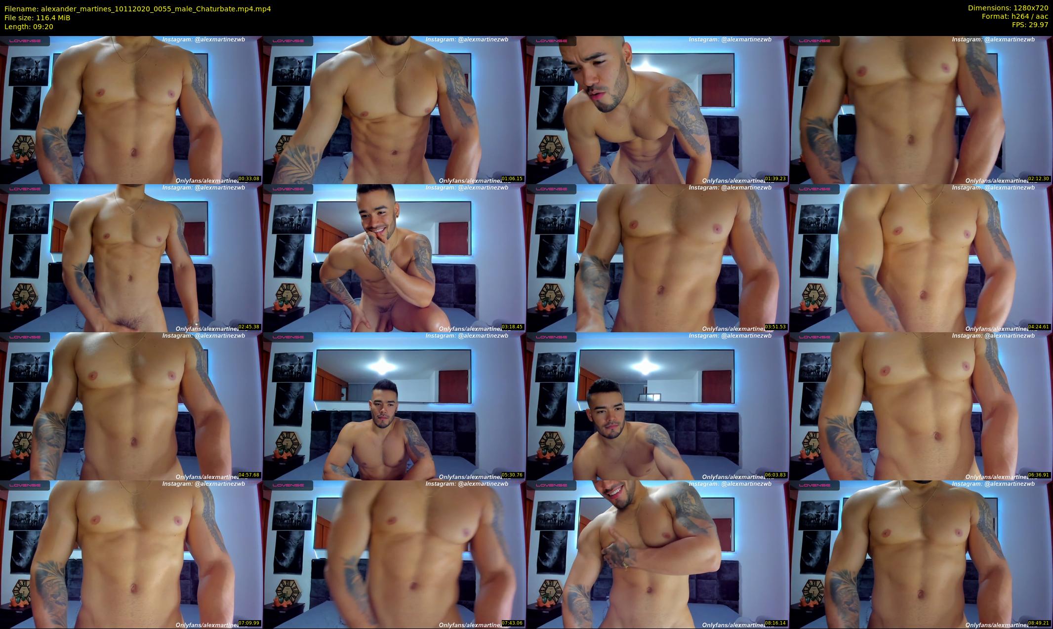 alexander_martines — 10 minute Chaturbate male cam show recording, 720p, Nov 10, 2020