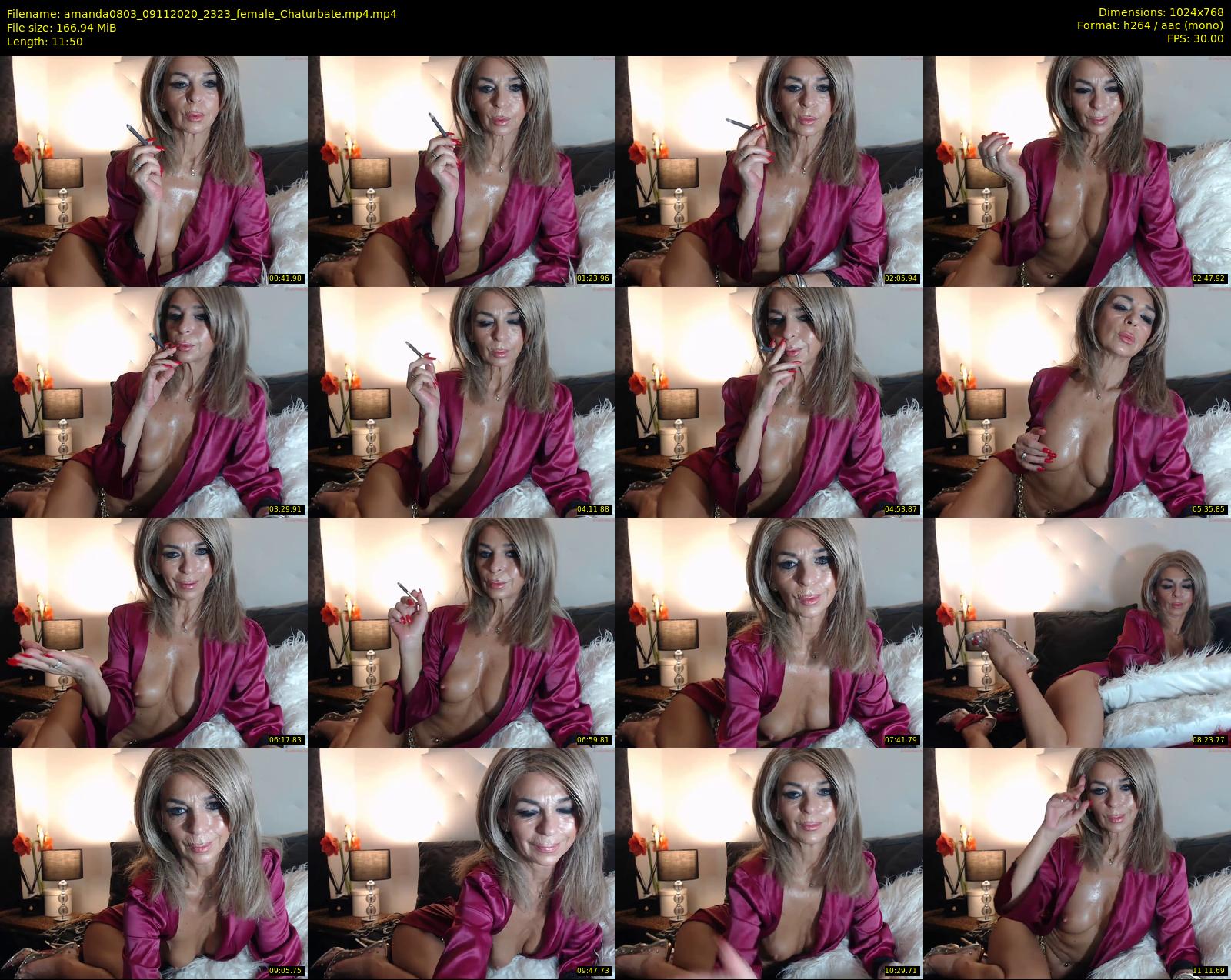 amanda0803 — 12 minute Chaturbate female cam show recording, 720p, Nov 9, 2020