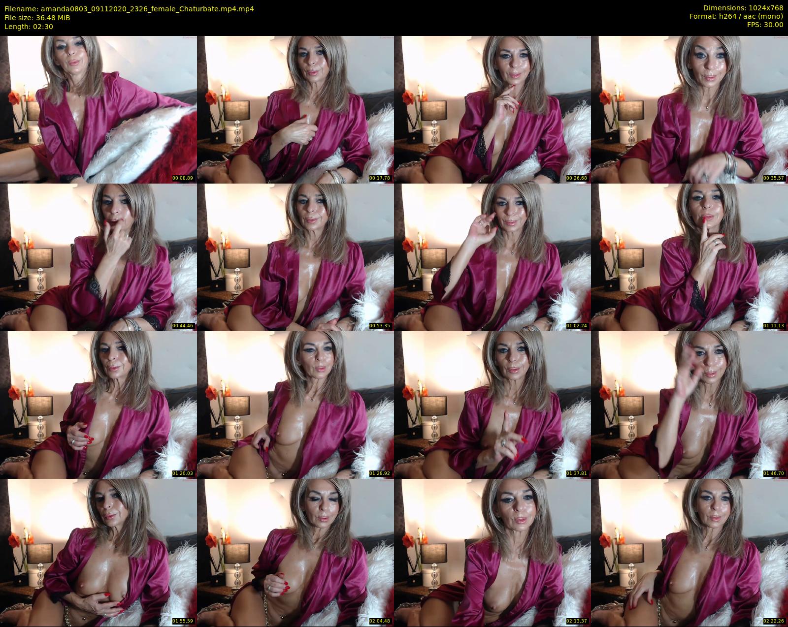 amanda0803 — 3 minute Chaturbate female cam show recording, 720p, Nov 9, 2020