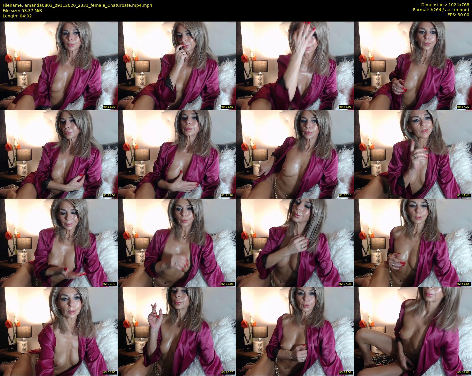 amanda0803 — 5 minute Chaturbate female cam show recording, 720p, Nov 9, 2020