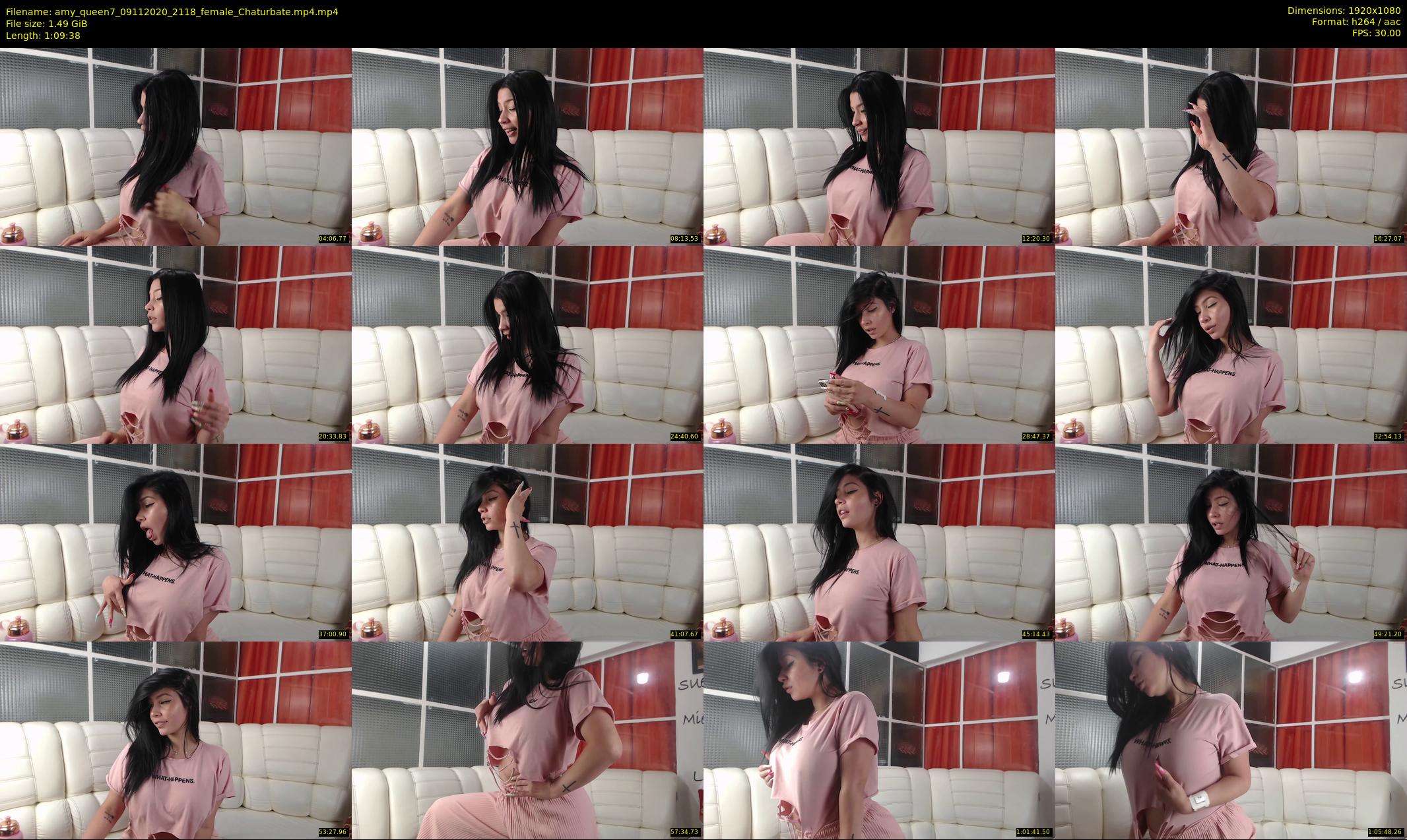 amy_queen7 — 70 minute Chaturbate female cam show recording, 1080p, Nov 9, 2020