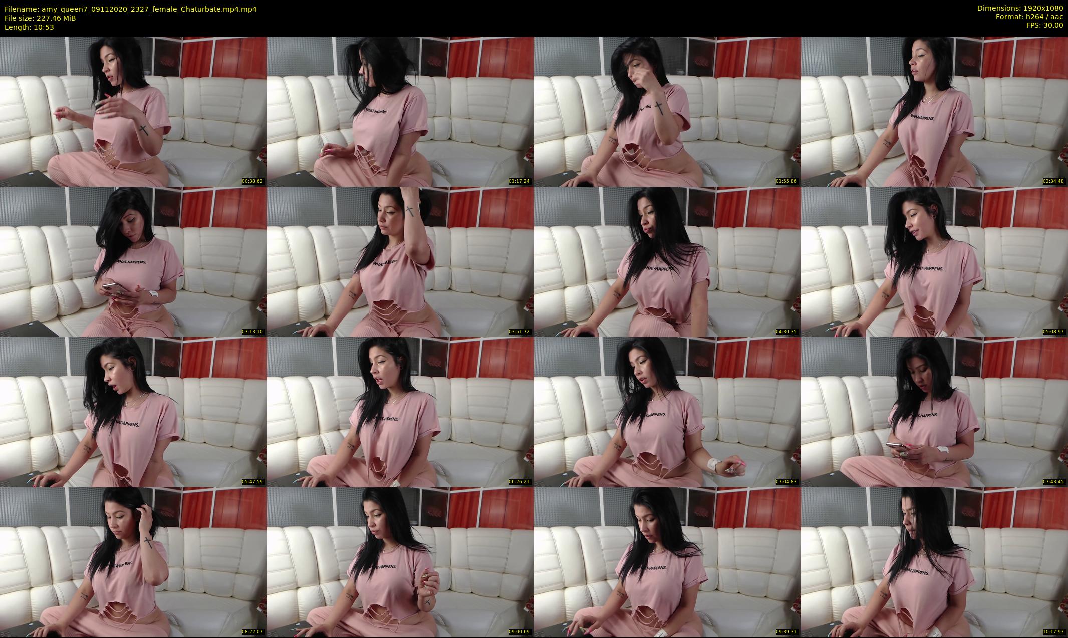 amy_queen7 — 11 minute Chaturbate female cam show recording, 1080p, Nov 9, 2020