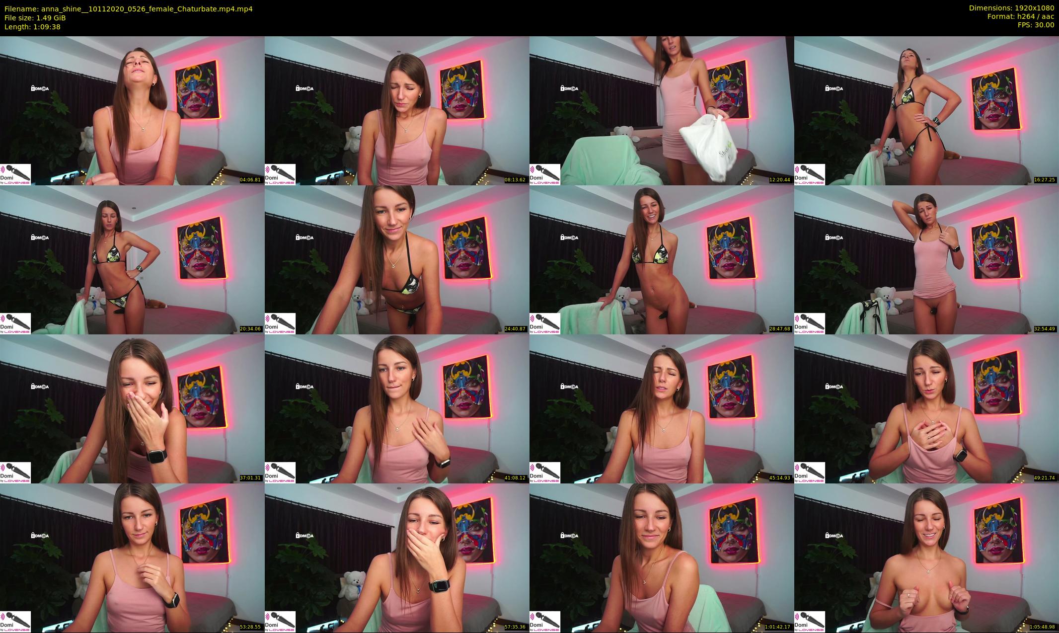 anna_shine_ — 70 minute Chaturbate female cam show recording, 1080p, Nov 10, 2020