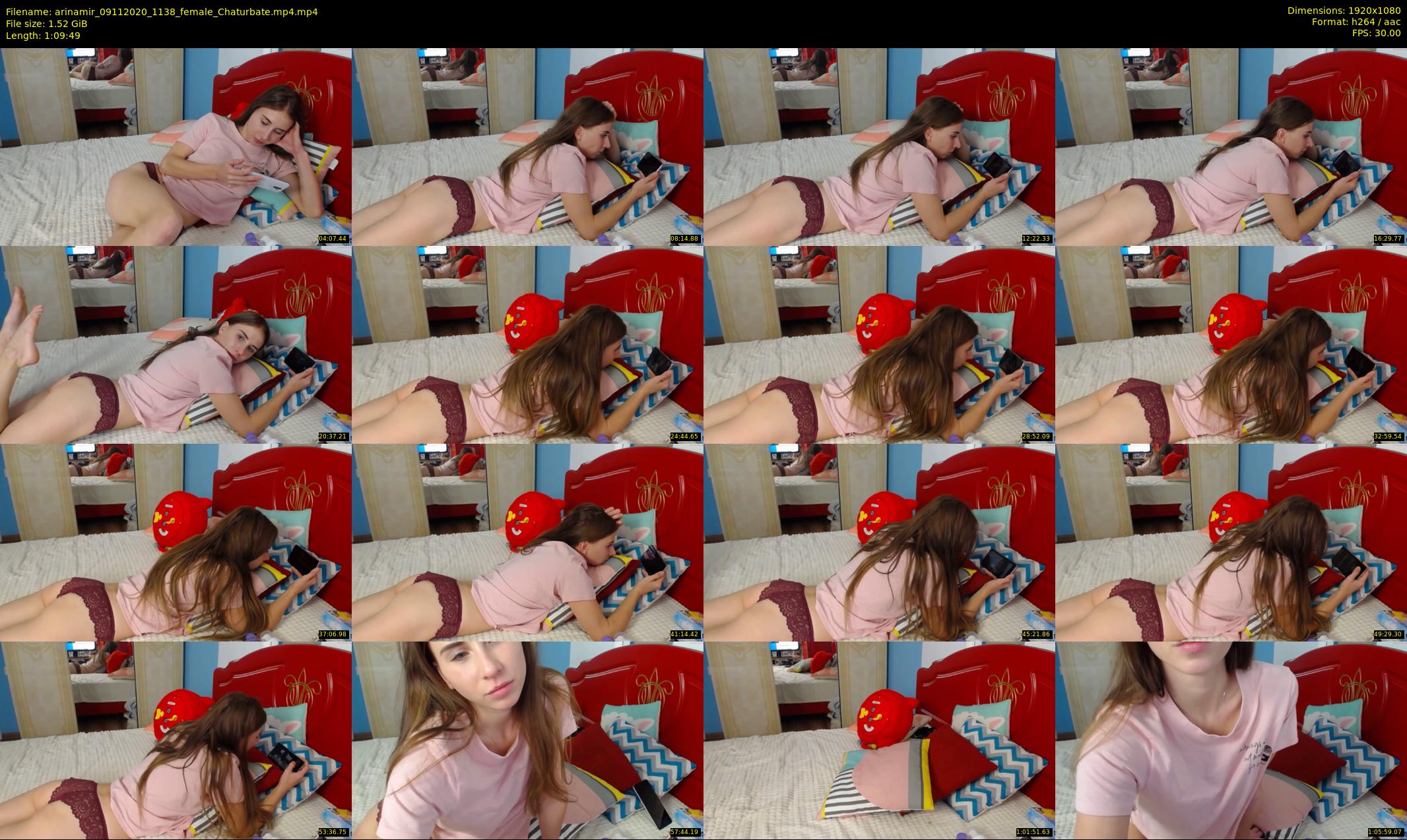 arinamir — 70 minute Chaturbate female cam show recording, 1080p, Nov 9, 2020