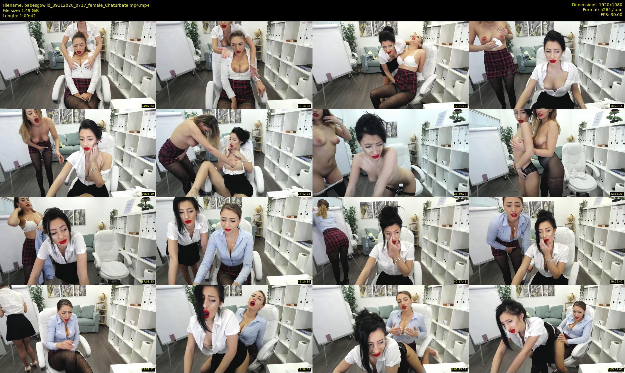 babesgowild — 70 minute Chaturbate couple cam show recording, 1080p, Nov 9, 2020